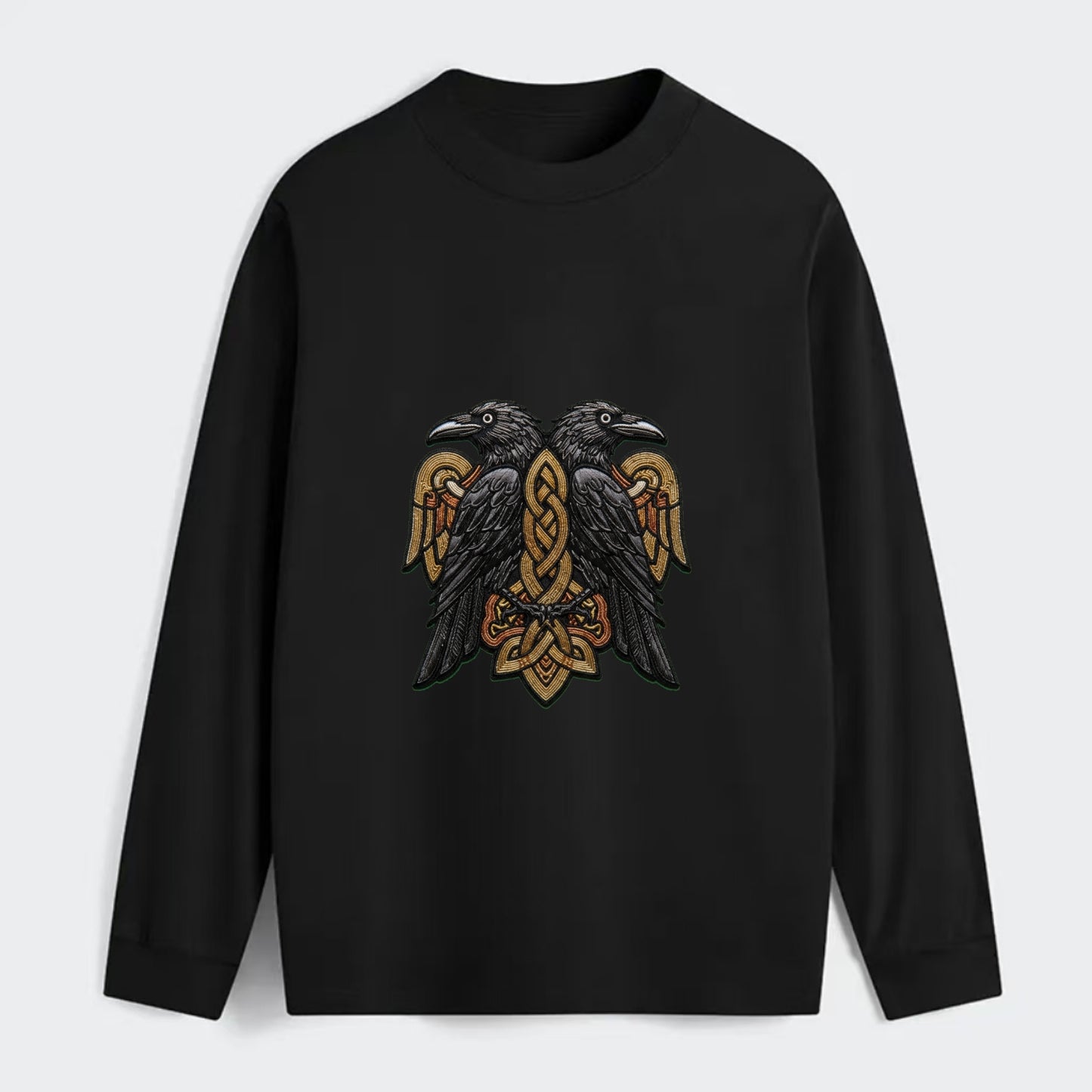 Odin's Ravens - Classic Long Sleeve Shirt - Black
