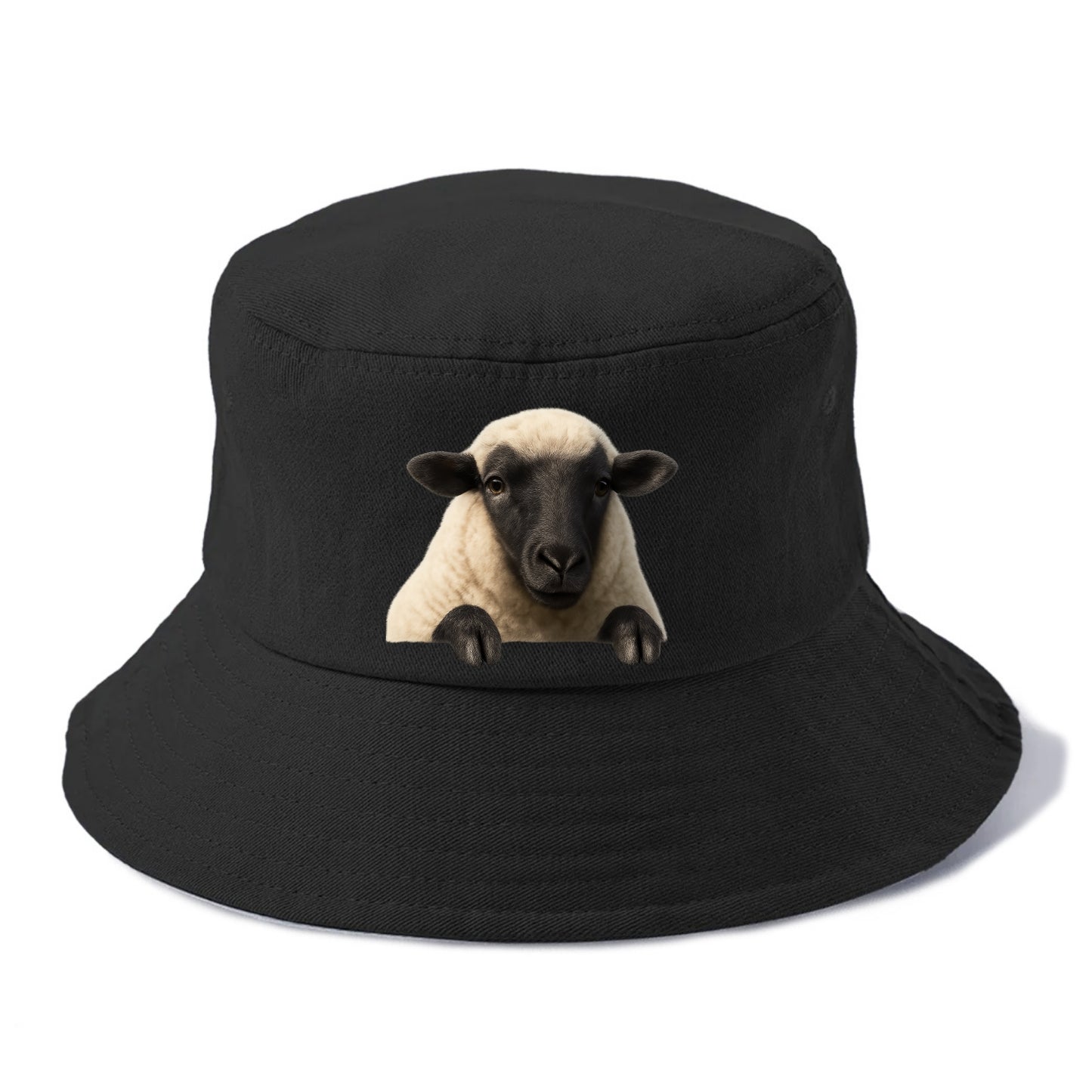Sheep - Bucket Hat - Black