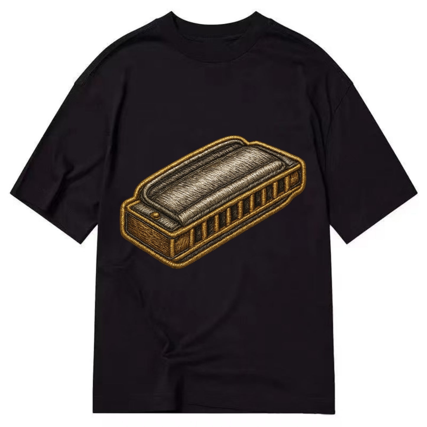 Harmonica - Classic T-shirt - Black