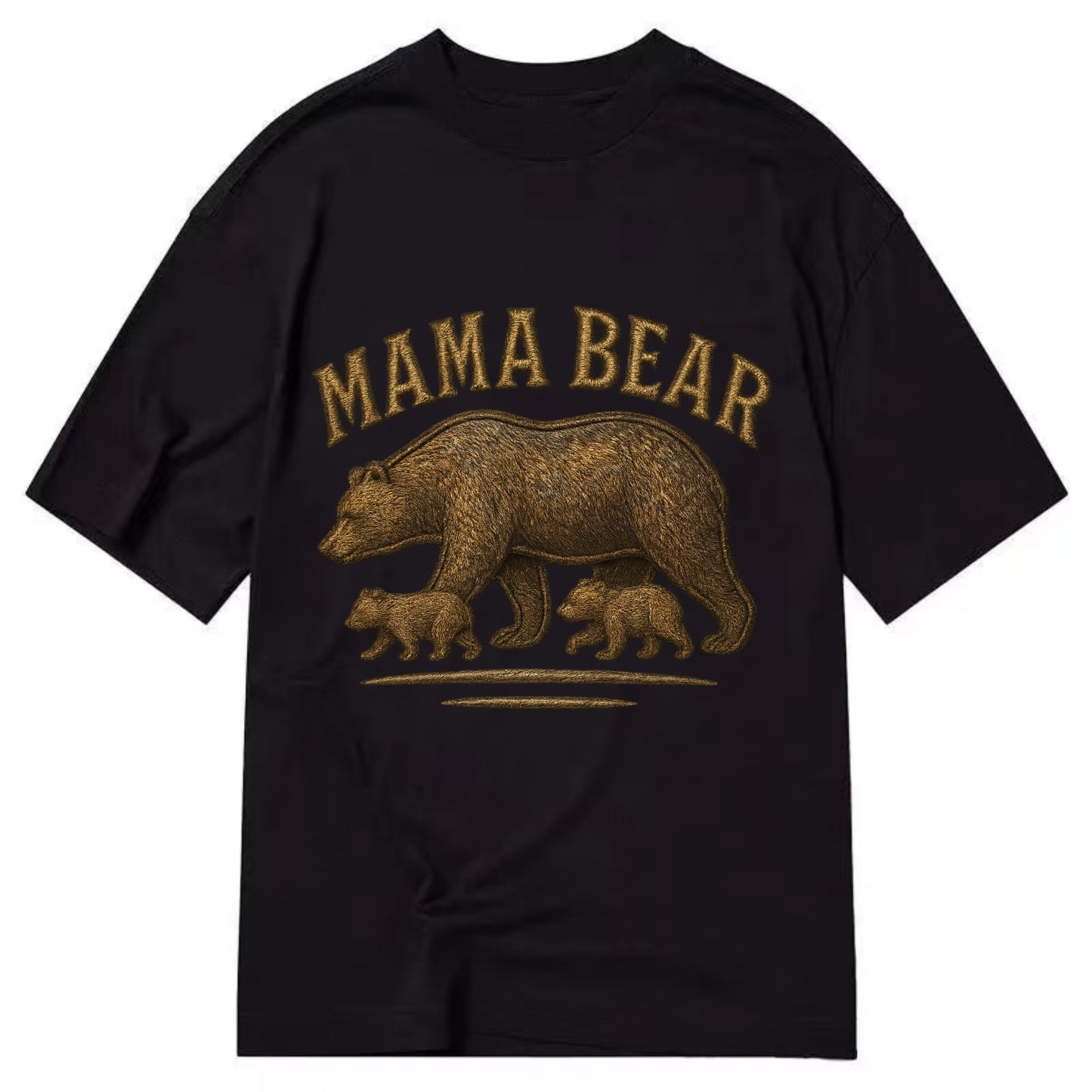 Mama Bear - Classic T-shirt - Black