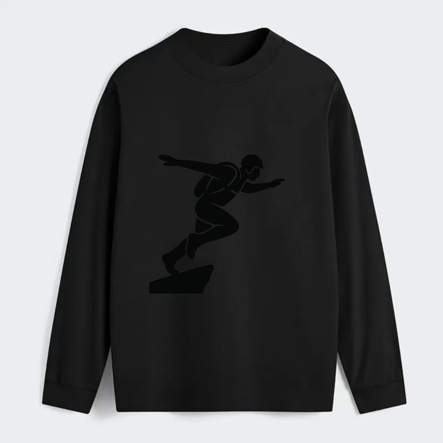Base jumper launching off - Classic Long Sleeve Shirt - Black