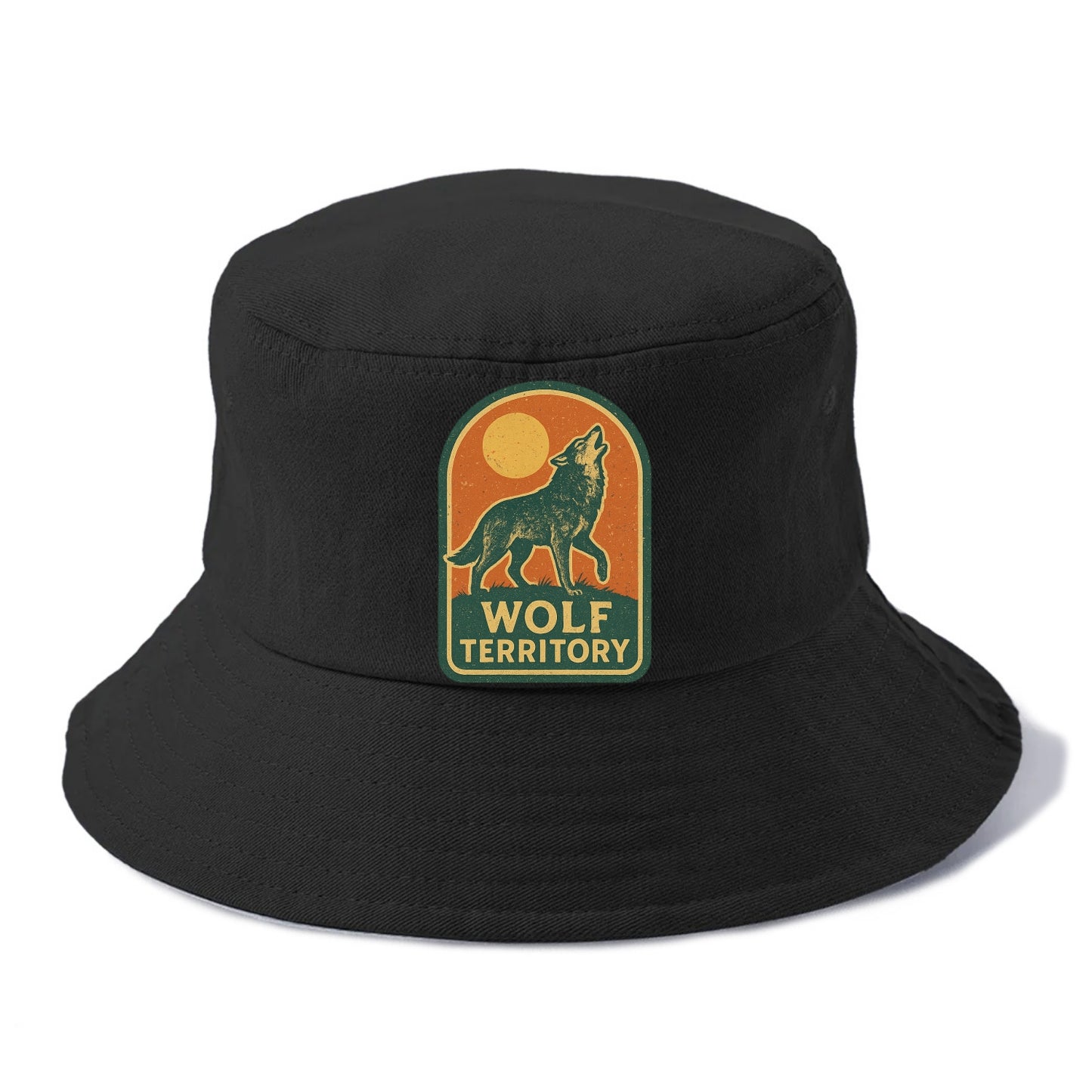 Wolf Territory Marking - Bucket Hat - Black