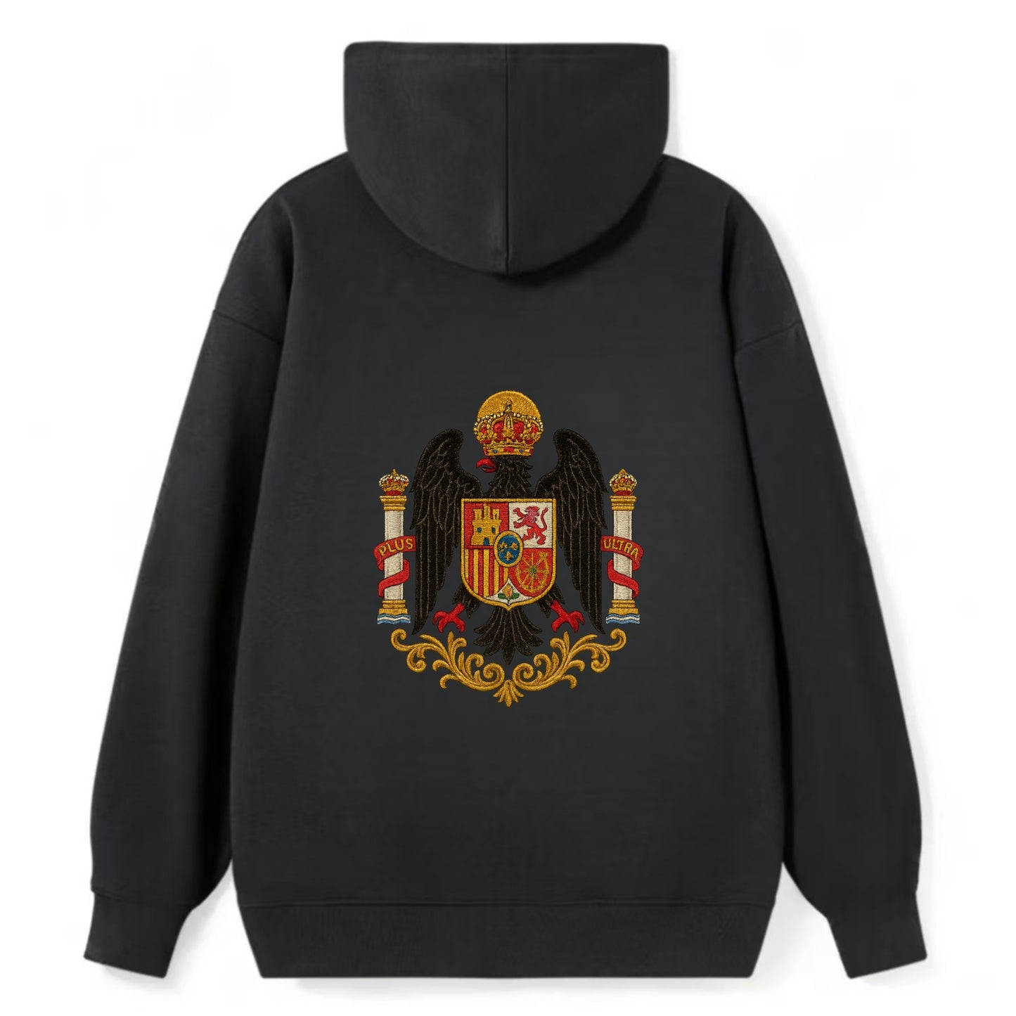 Imperial Eagle Of Spain Crest - Classic Pullover Hoodie - Black