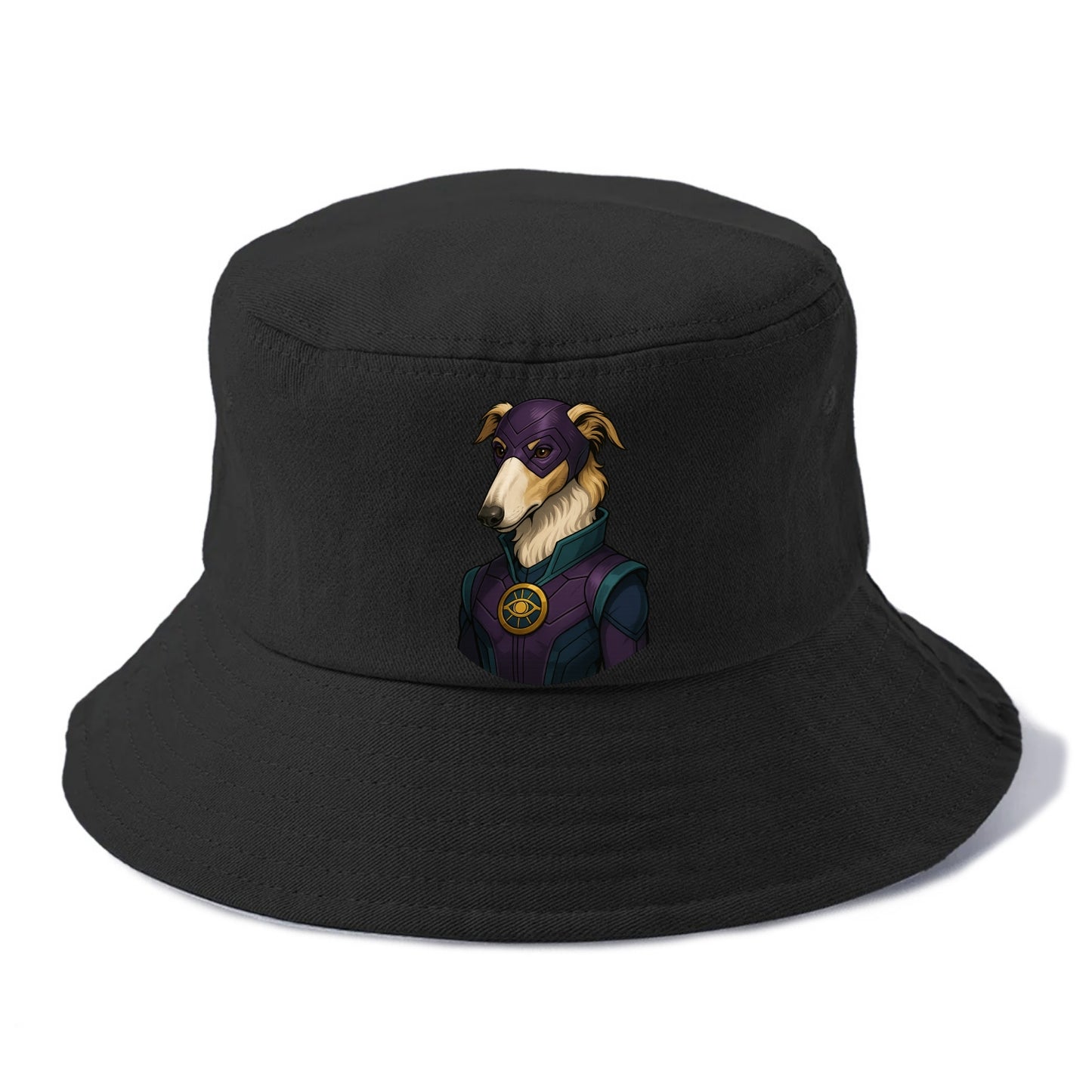 Borzoi Mystic Hero - Bucket Hat - Black