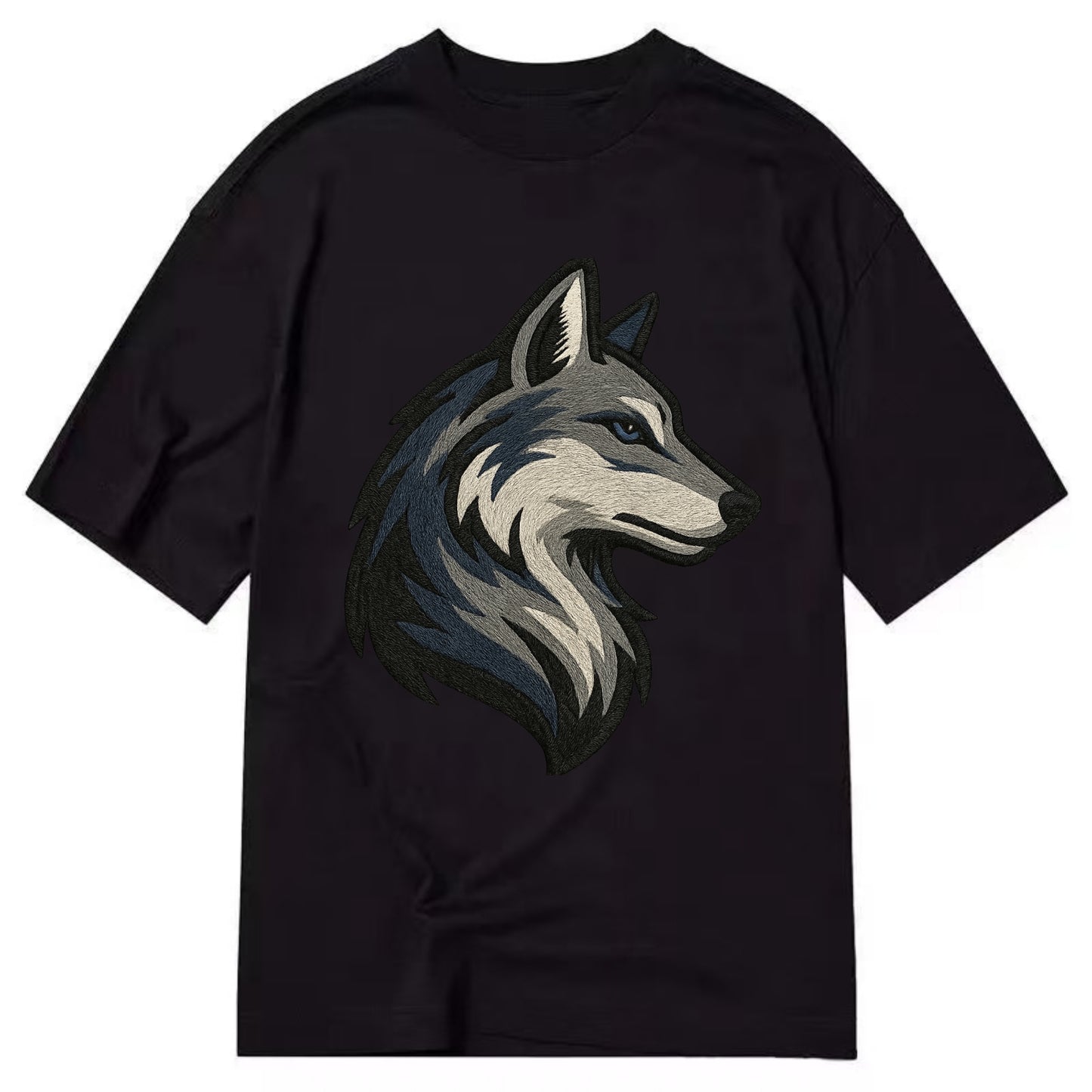 Lone Wolf Wanderer - Classic T-shirt - Black