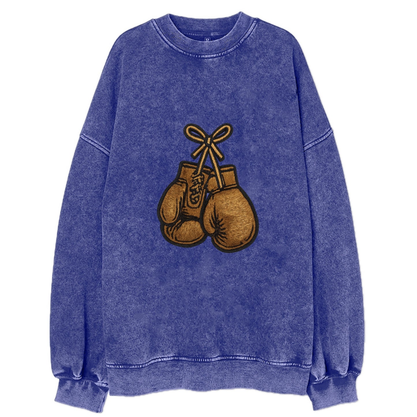 Boxing Gloves - Vintage Sweatshirt - Blue