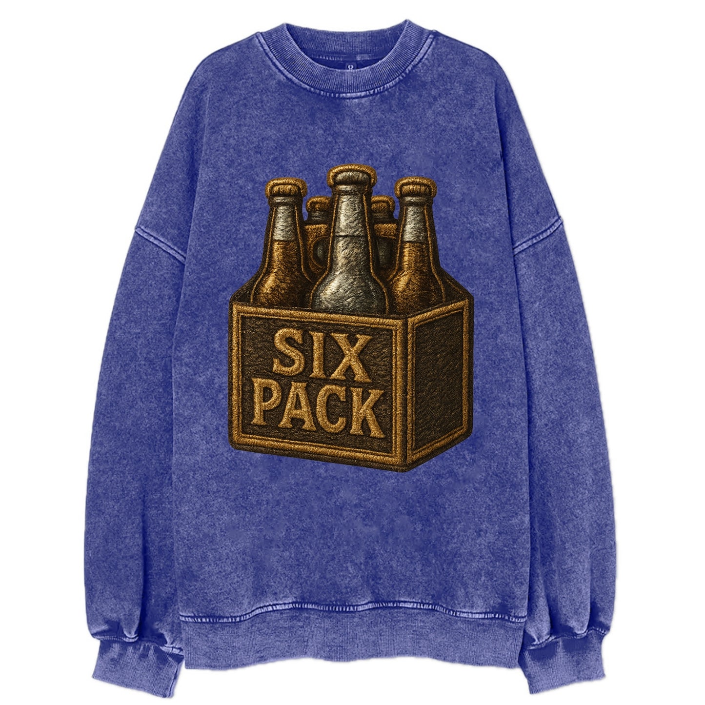 Six Pack - Vintage Sweatshirt - Blue
