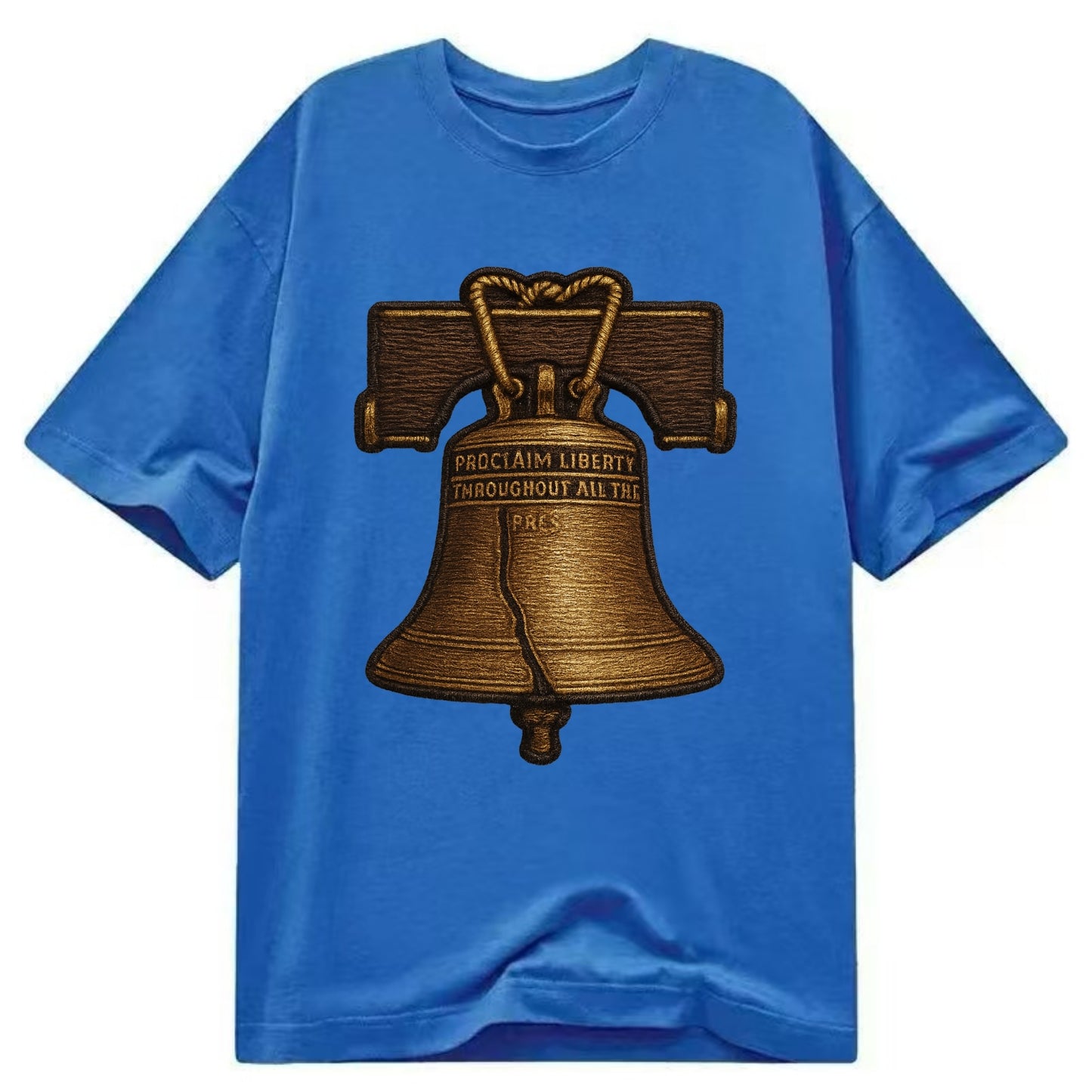 Liberty Bell - Classic T-shirt - Blue