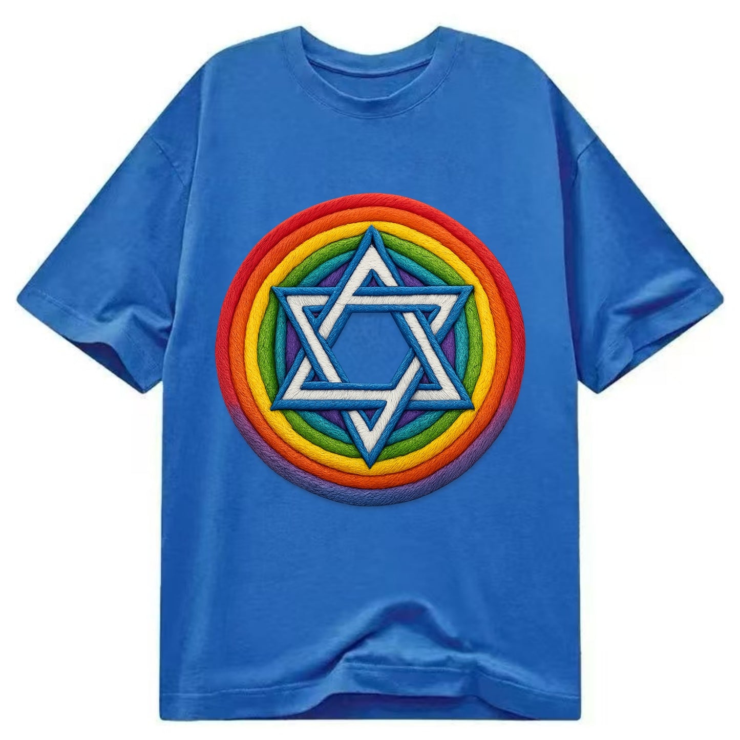 Star of David - Classic T-shirt - Blue