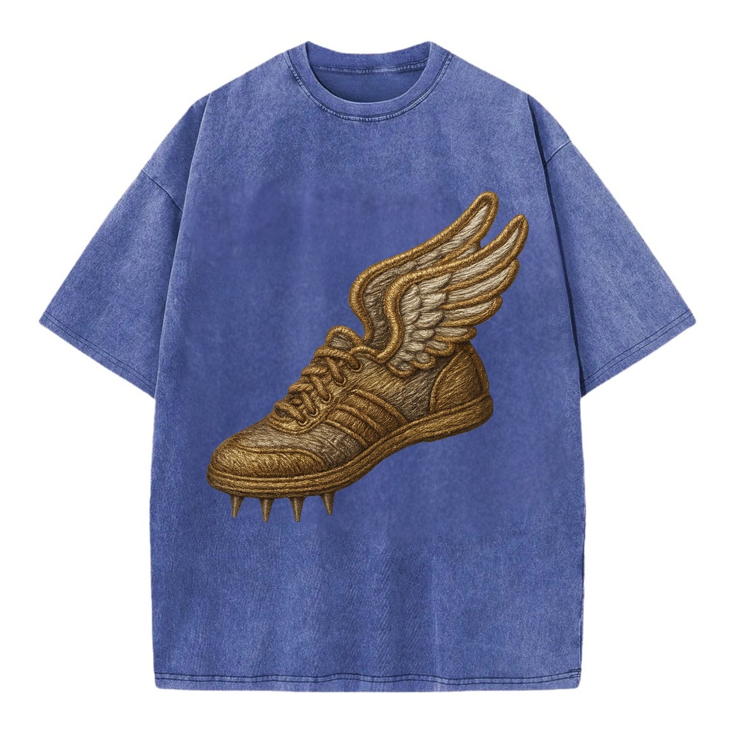Track Shoe - Vintage T-shirt - Blue