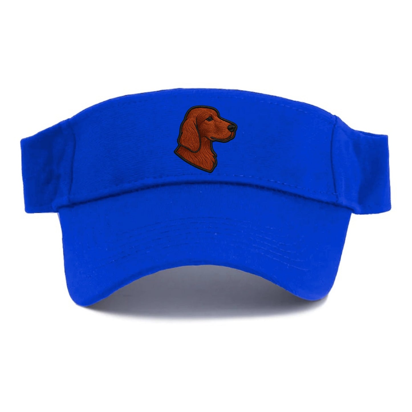 Irish Setter - Contemporary red setter l - Visor - Blue