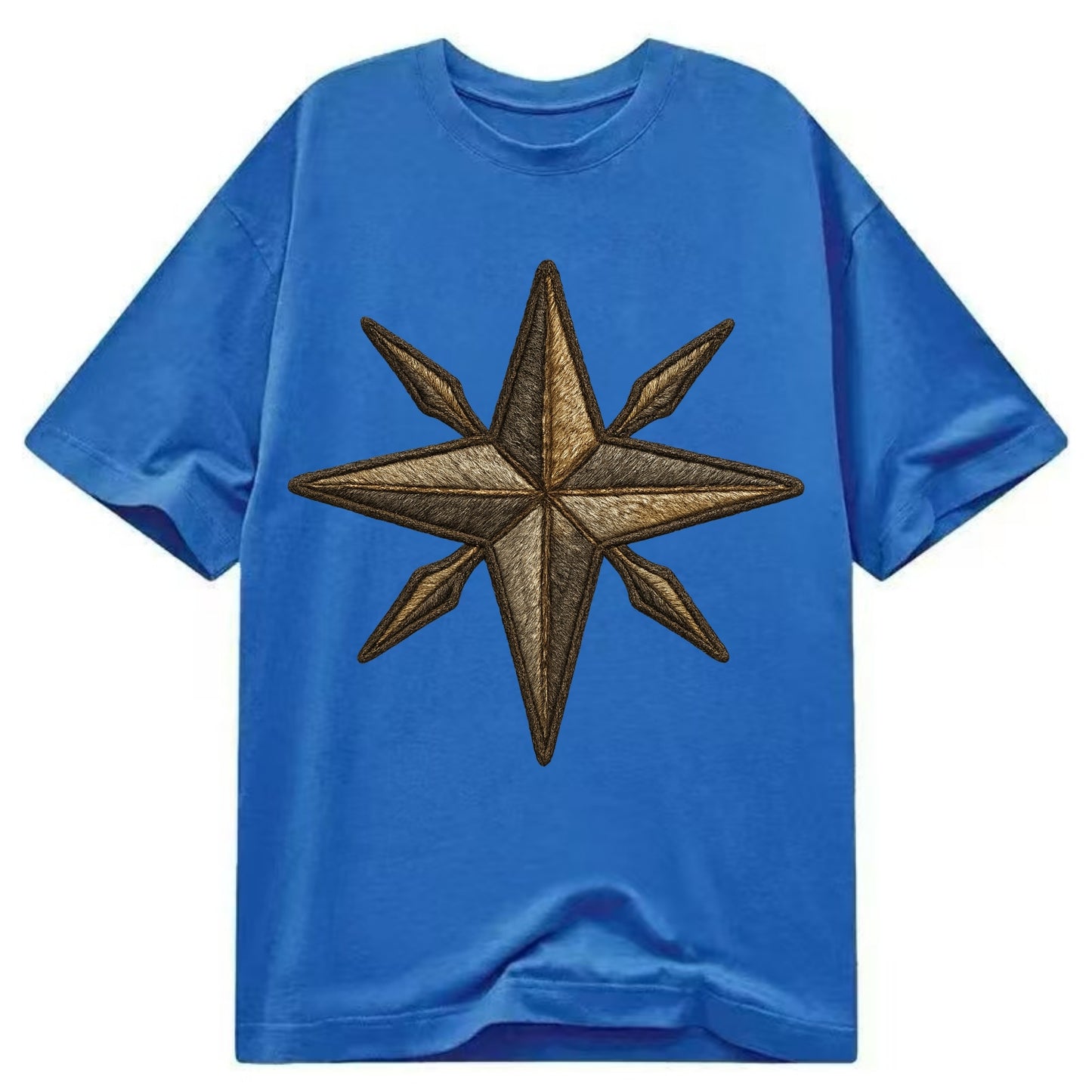 Nautical Star - Classic T-shirt - Blue