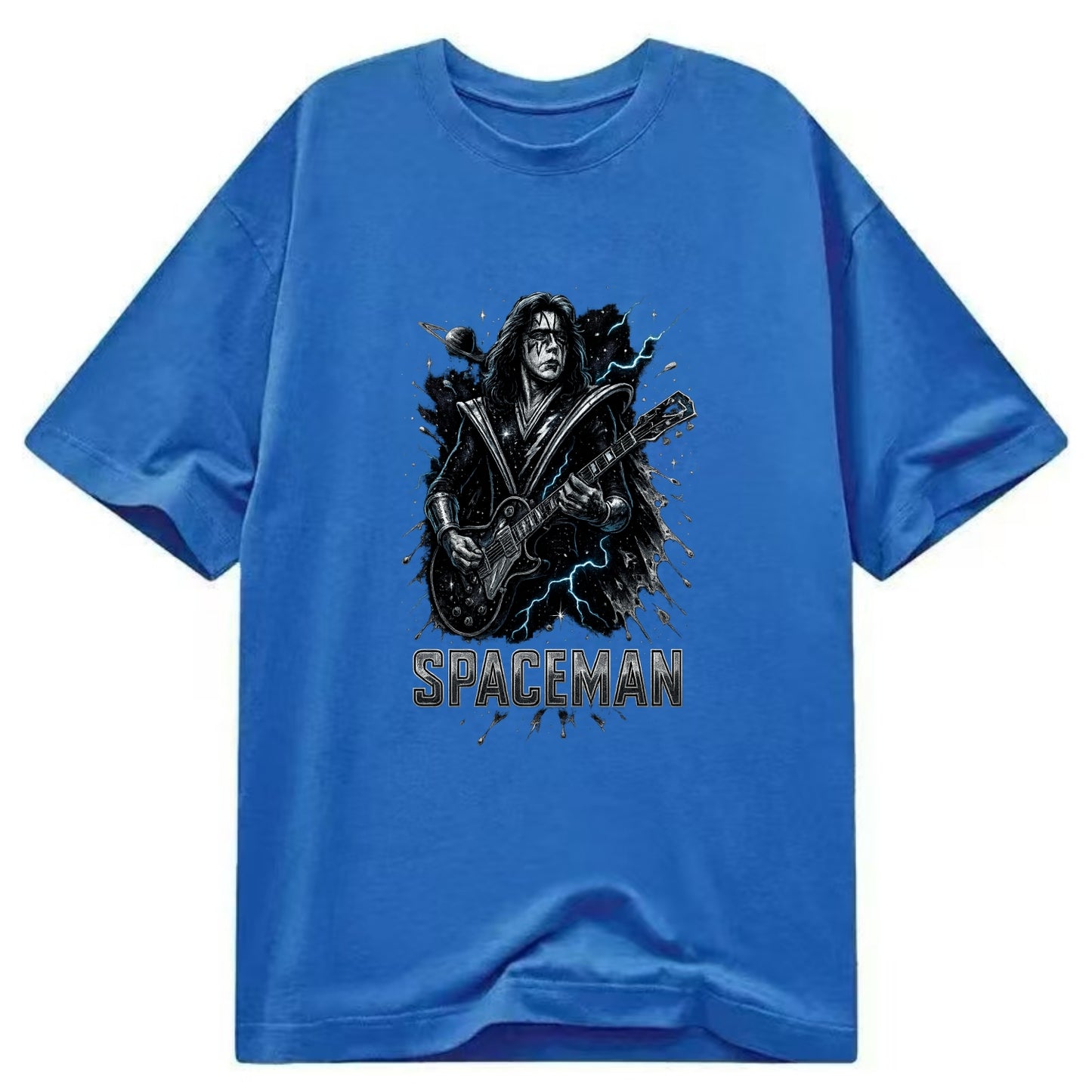 Silver Splash - Classic T-shirt - Blue