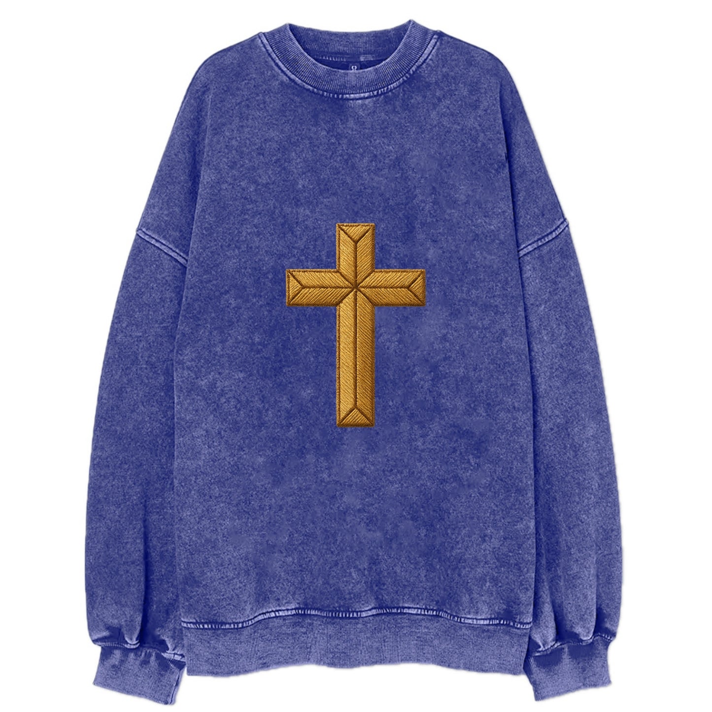 Rock Cross - Vintage Sweatshirt - Blue