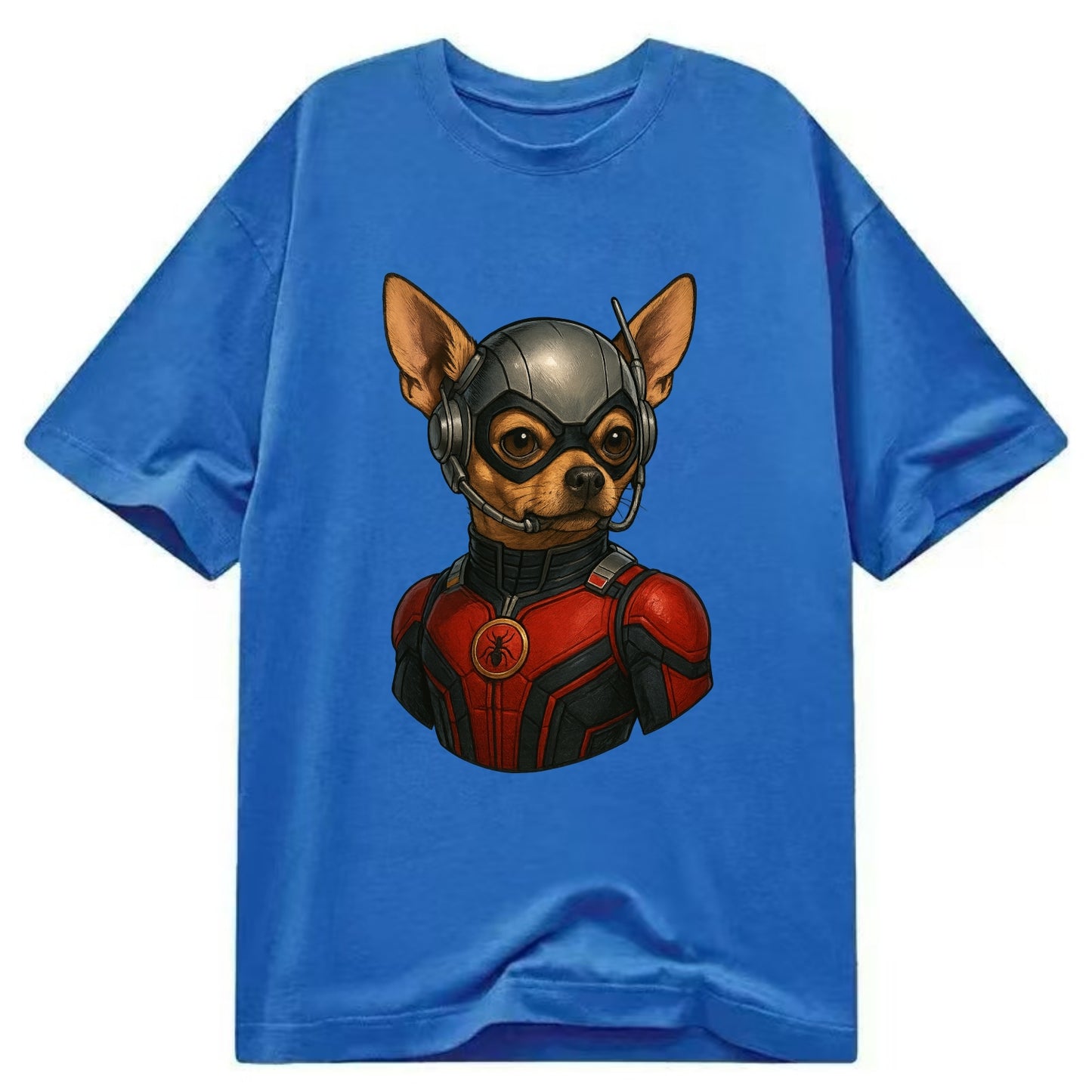 Chihuahua Ant-Man - Classic T-shirt - Blue