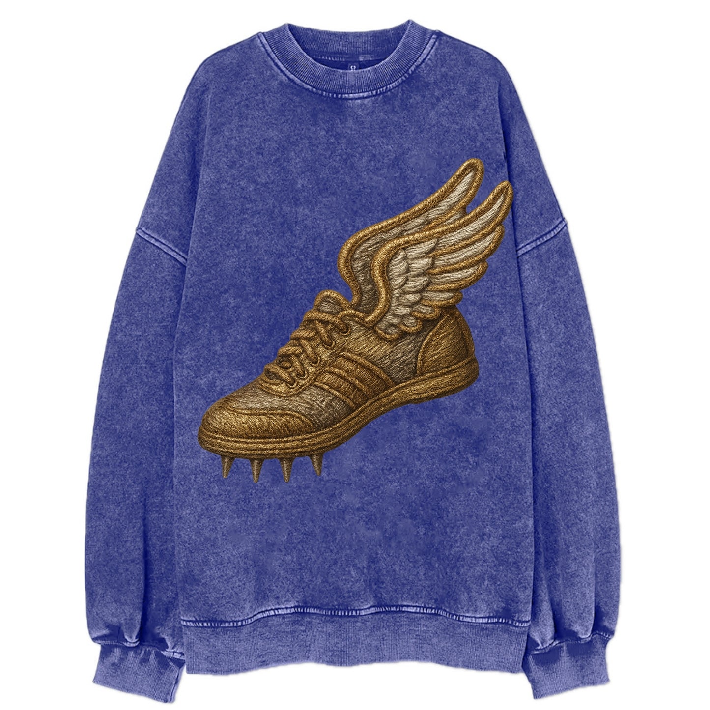 Track Shoe - Vintage Sweatshirt - Blue