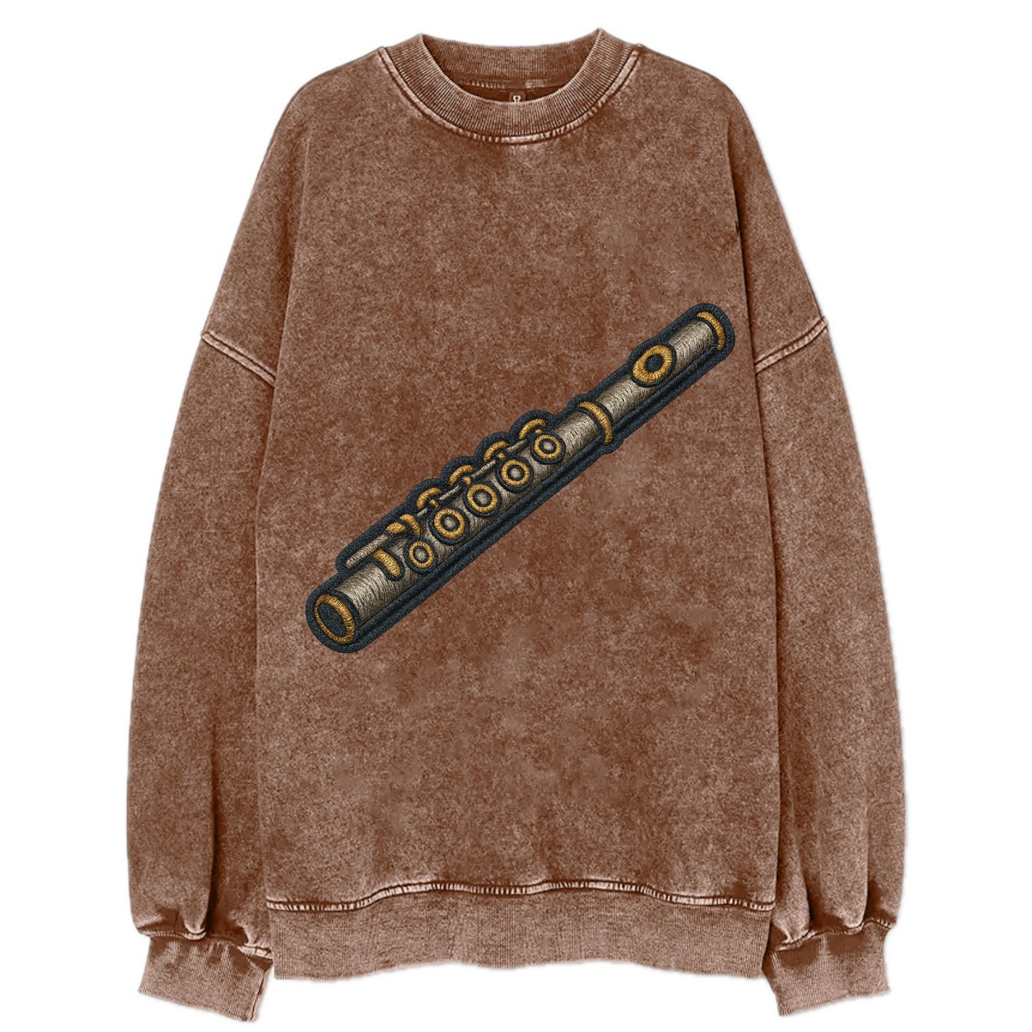 Flute - Vintage Sweatshirt - Brown