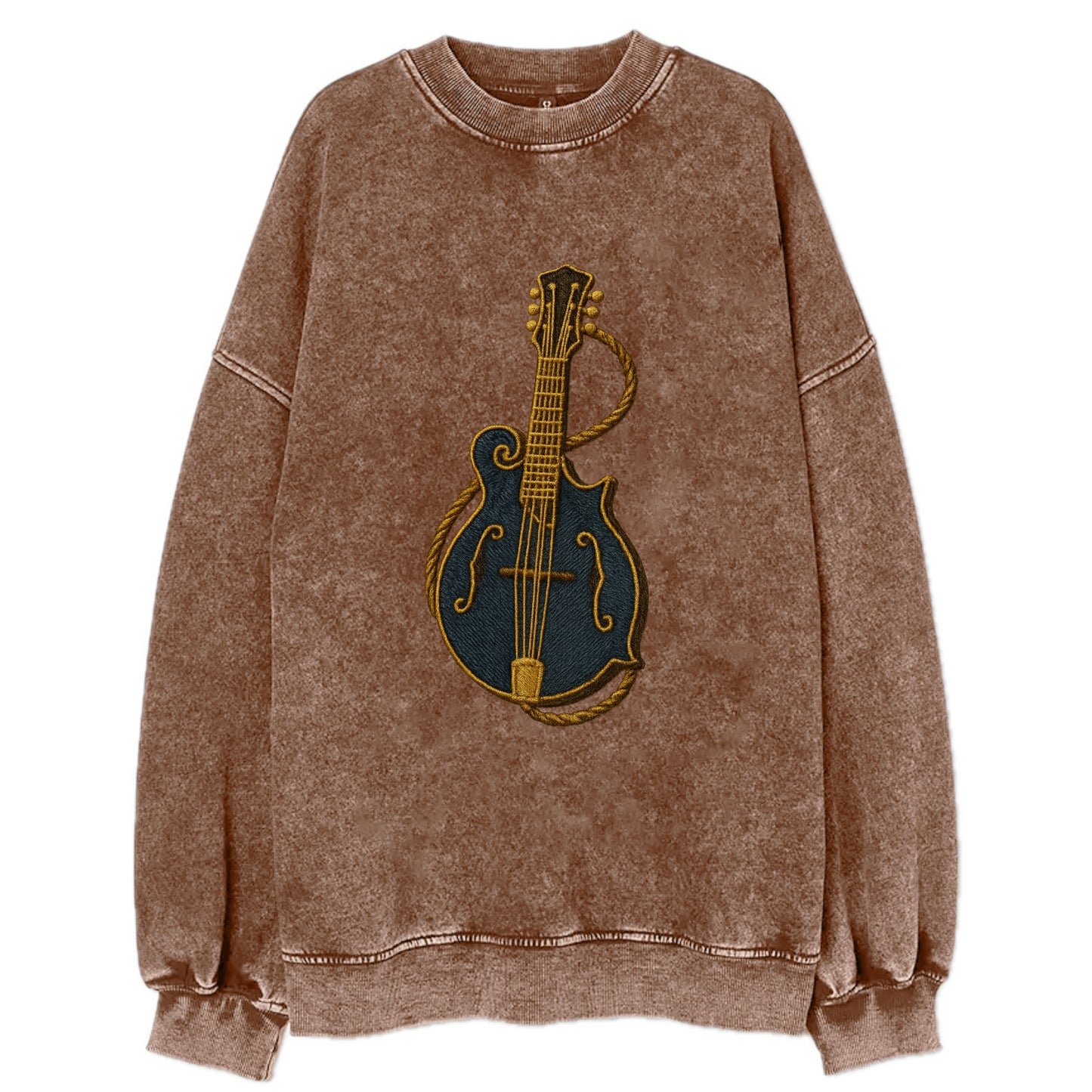Mandolin - Vintage Sweatshirt - Brown
