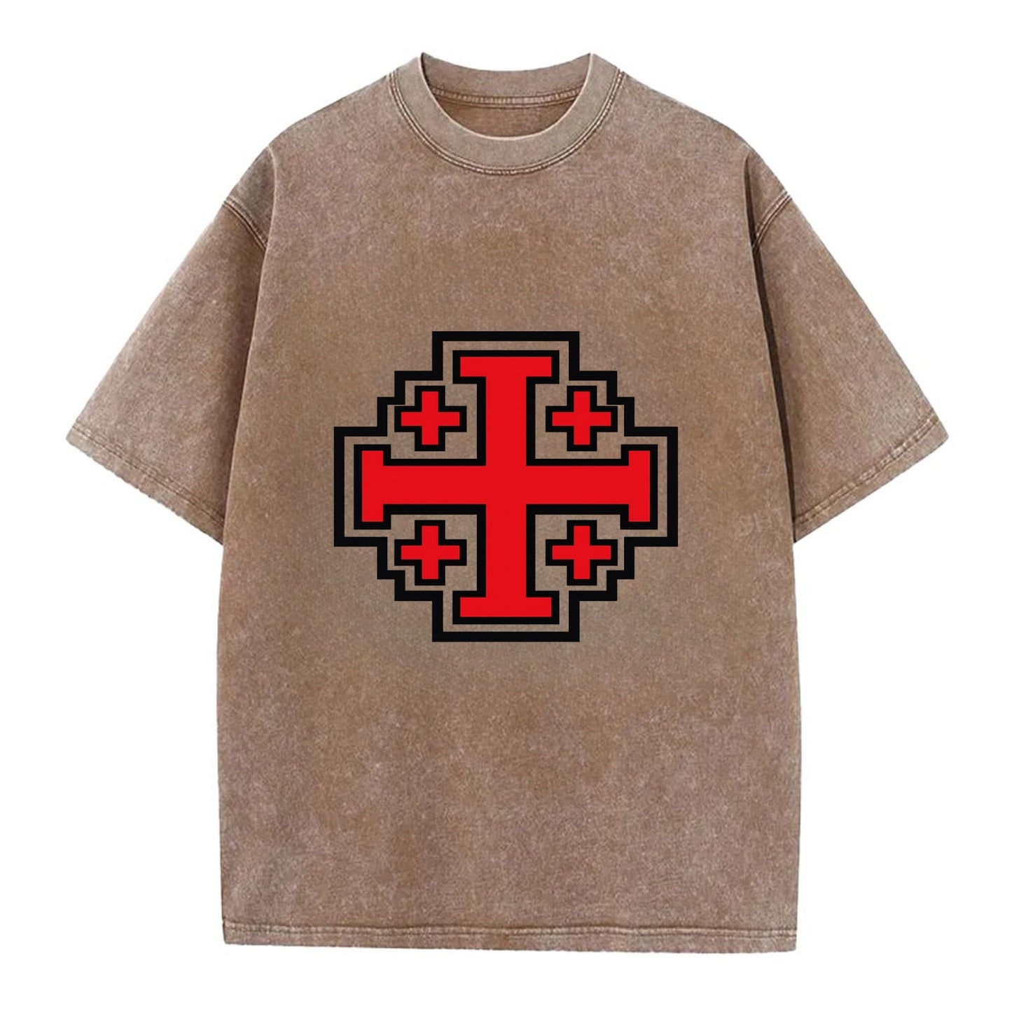 Heritage of Faith - Vintage T-shirt - Brown