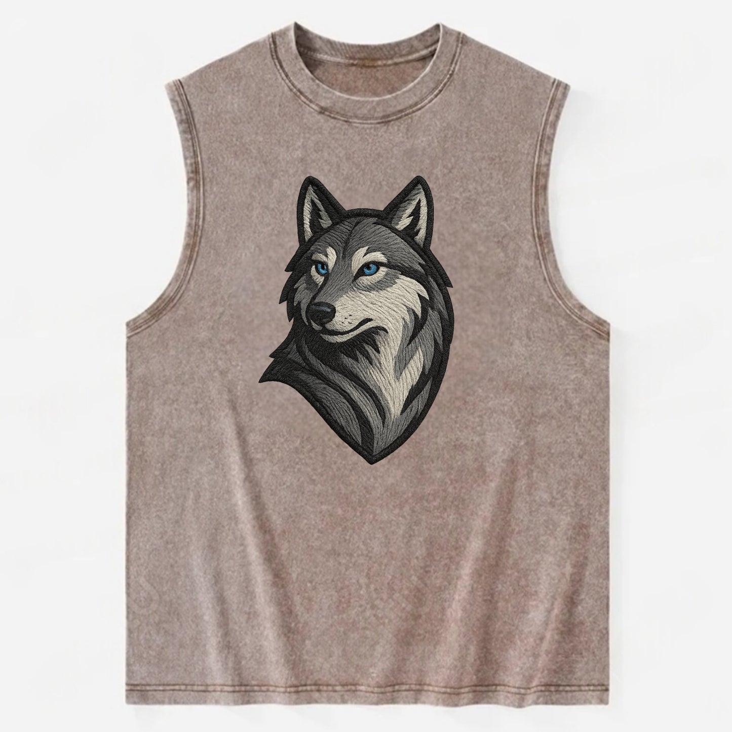 Trust Your Instincts - Vintage Washed Tank - Brown