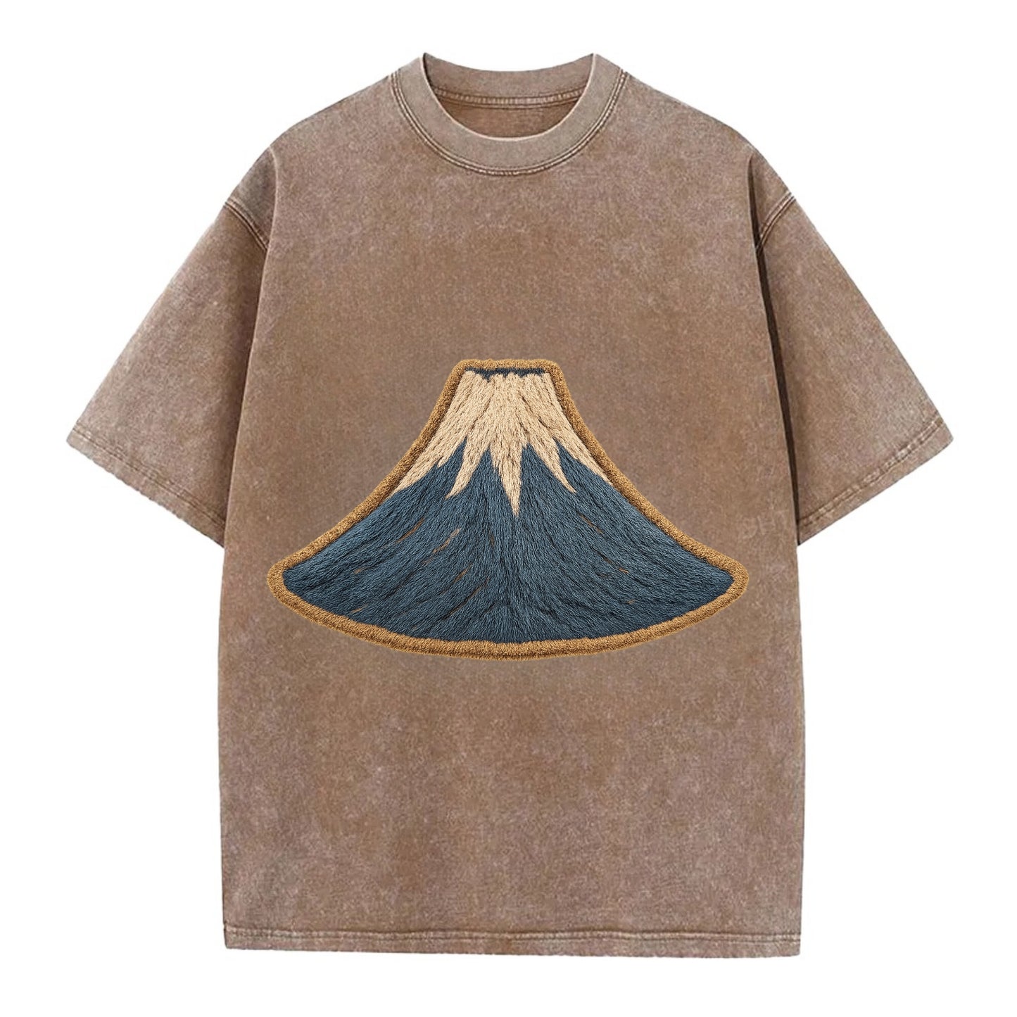 Sacred Mountain - Vintage T-shirt - Brown