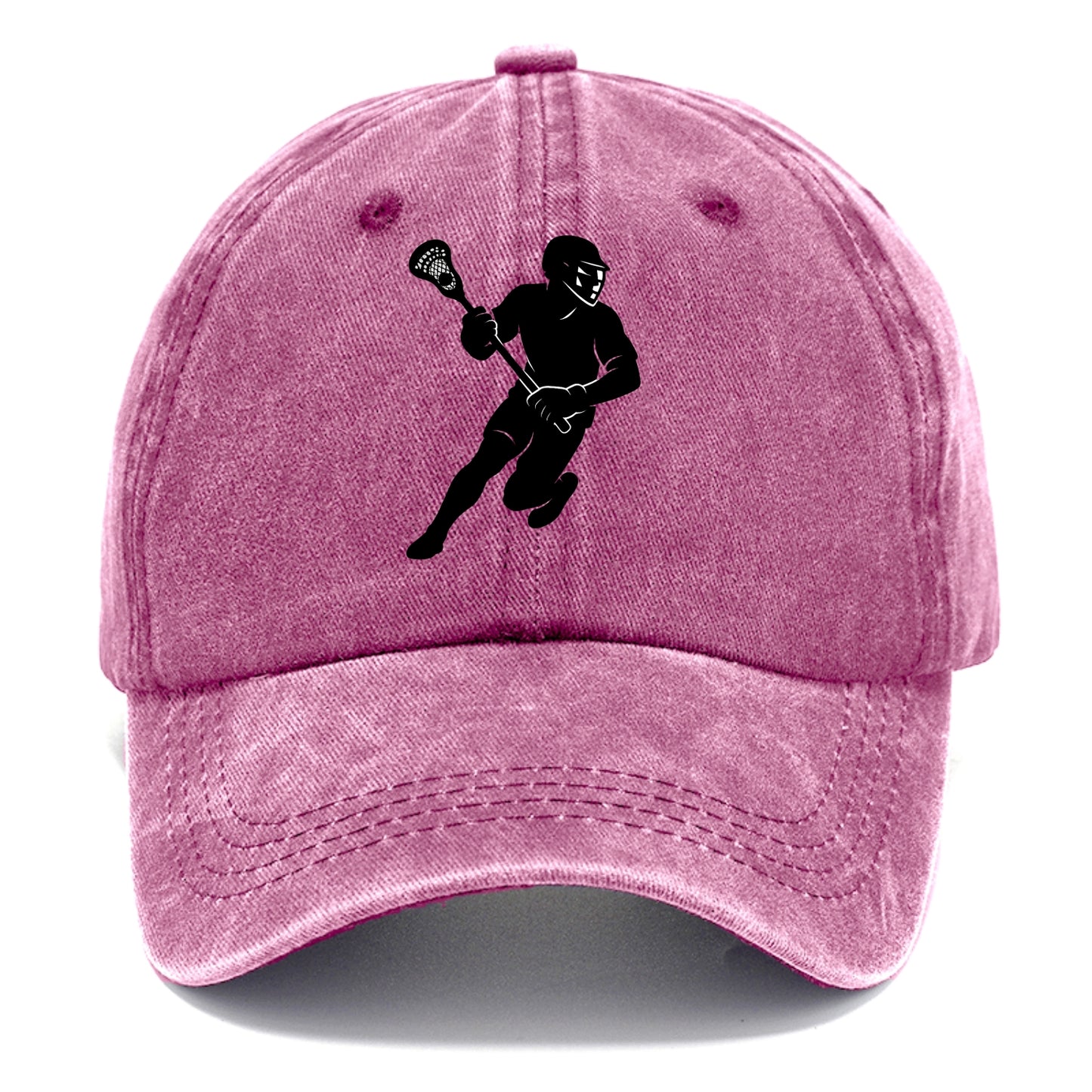 Lacrosse player cradling stick - Classic Cap - Dusty Rose(Rose)