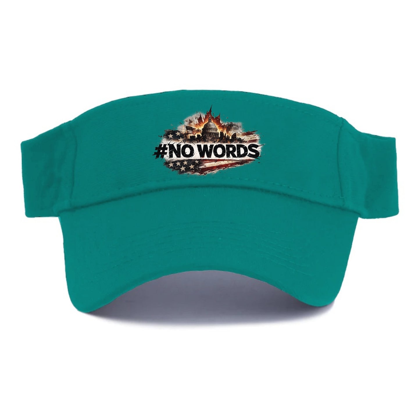 No Words! - Visor - Forest Mist(Green)