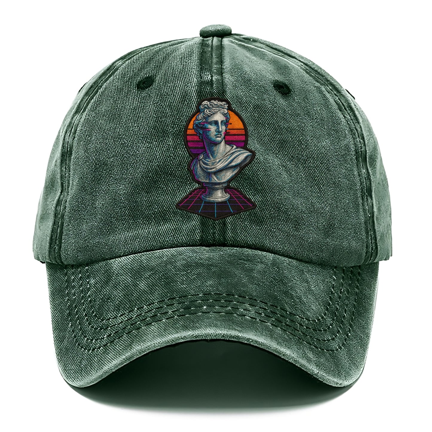 Greek Statue - Classic Cap - Forest Mist(Green)