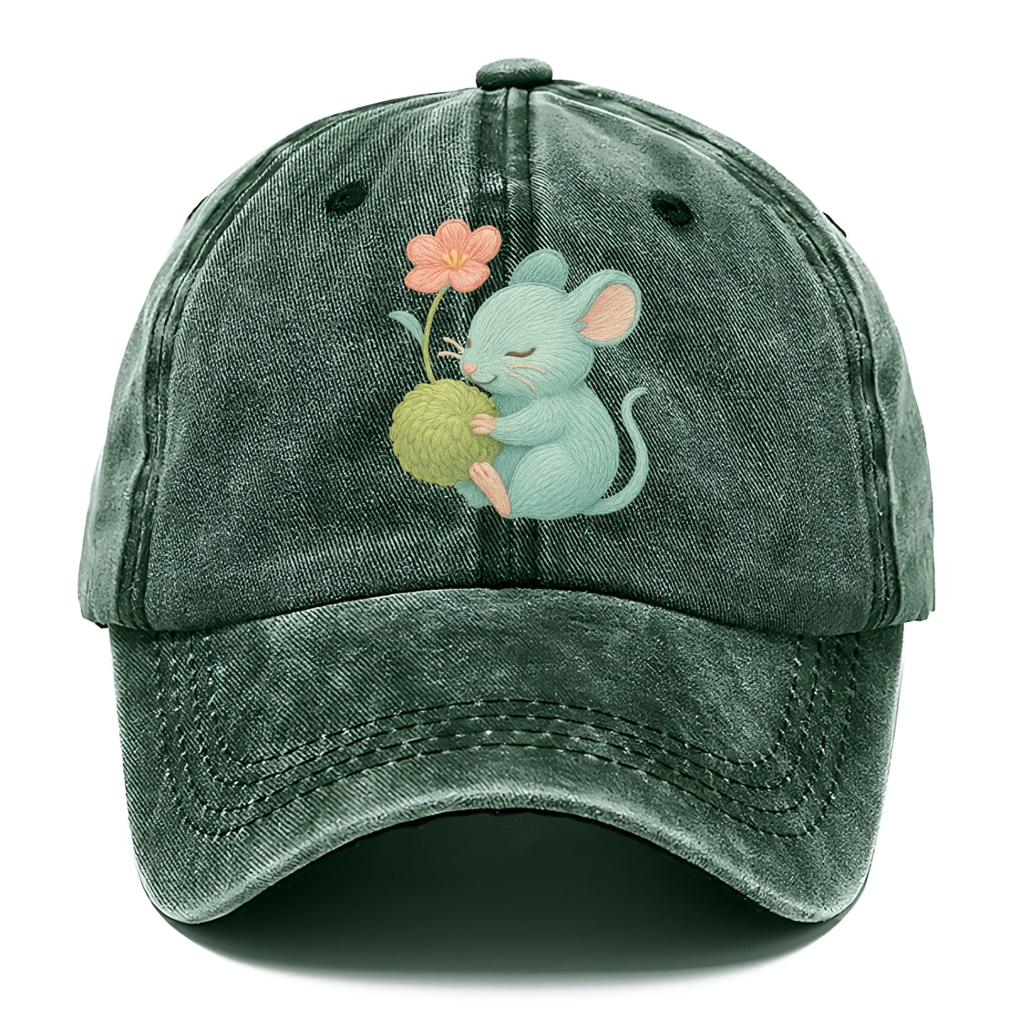 Mint Mouse - Classic Cap - Forest Mist(Green)