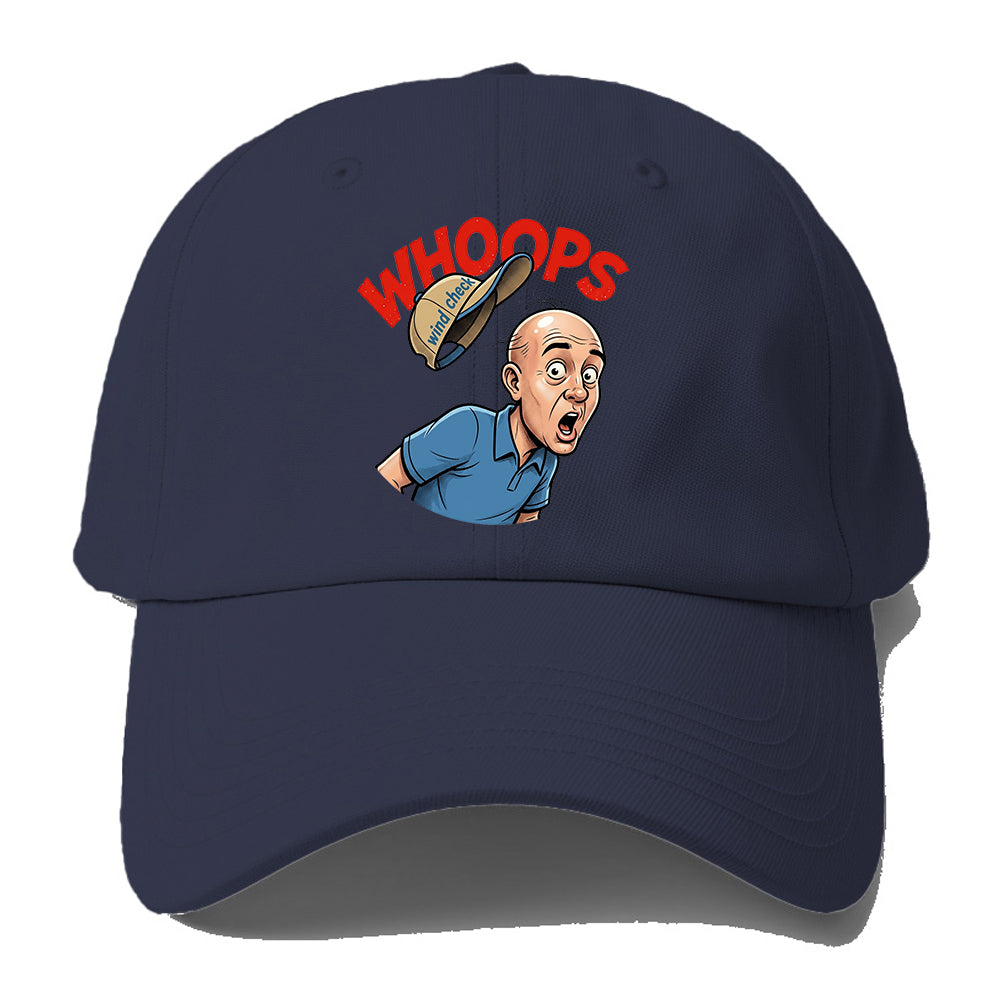 Wind Check Whoops Baseball Cap