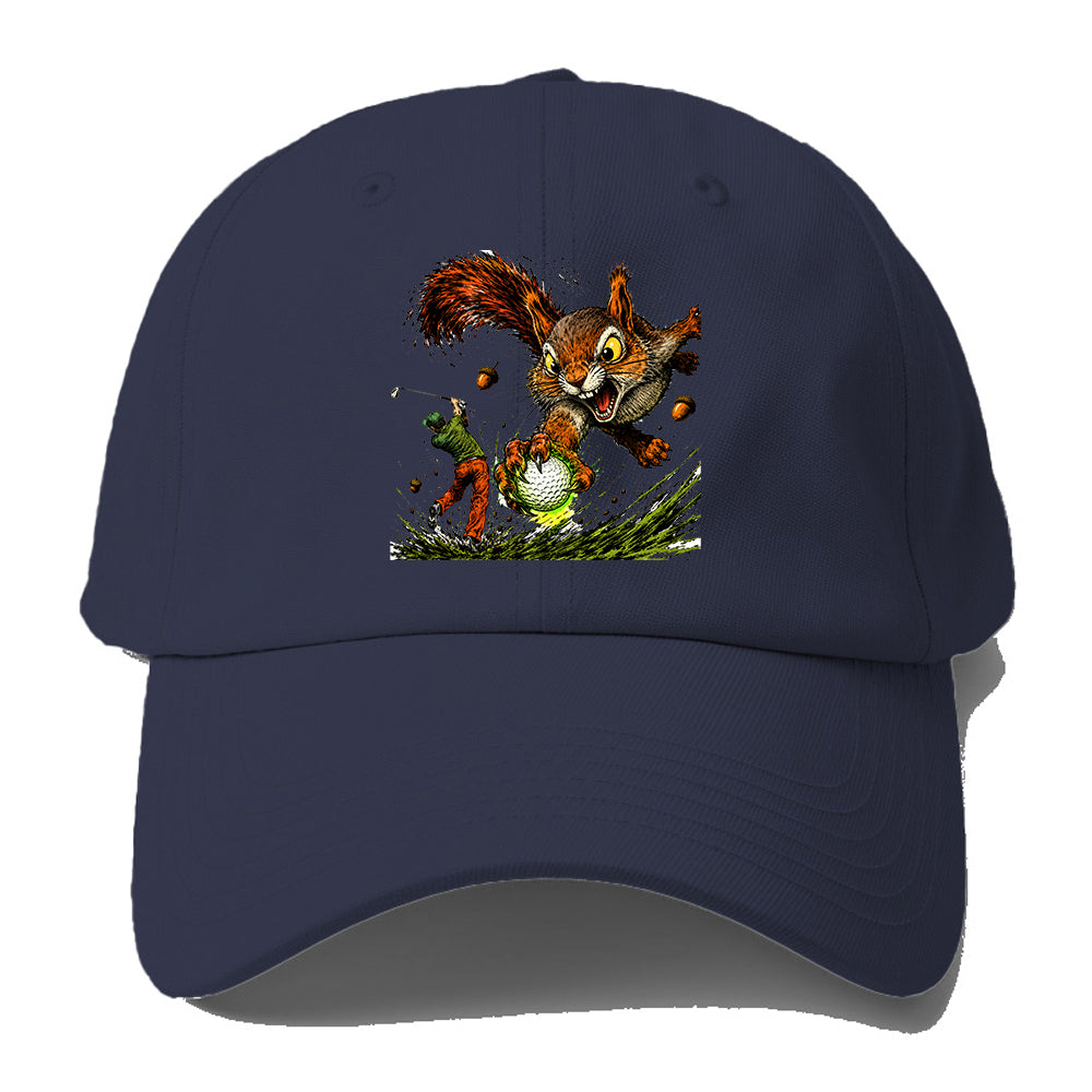 Squirrel Attack Baseball Cap