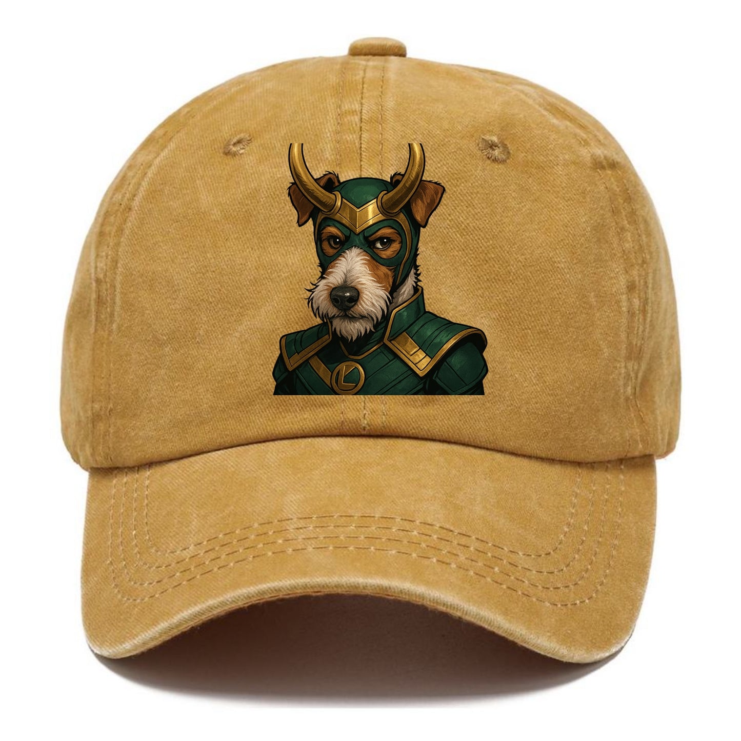 Fox Terrier Loki - Classic Cap - Golden Harvest(Yellow)