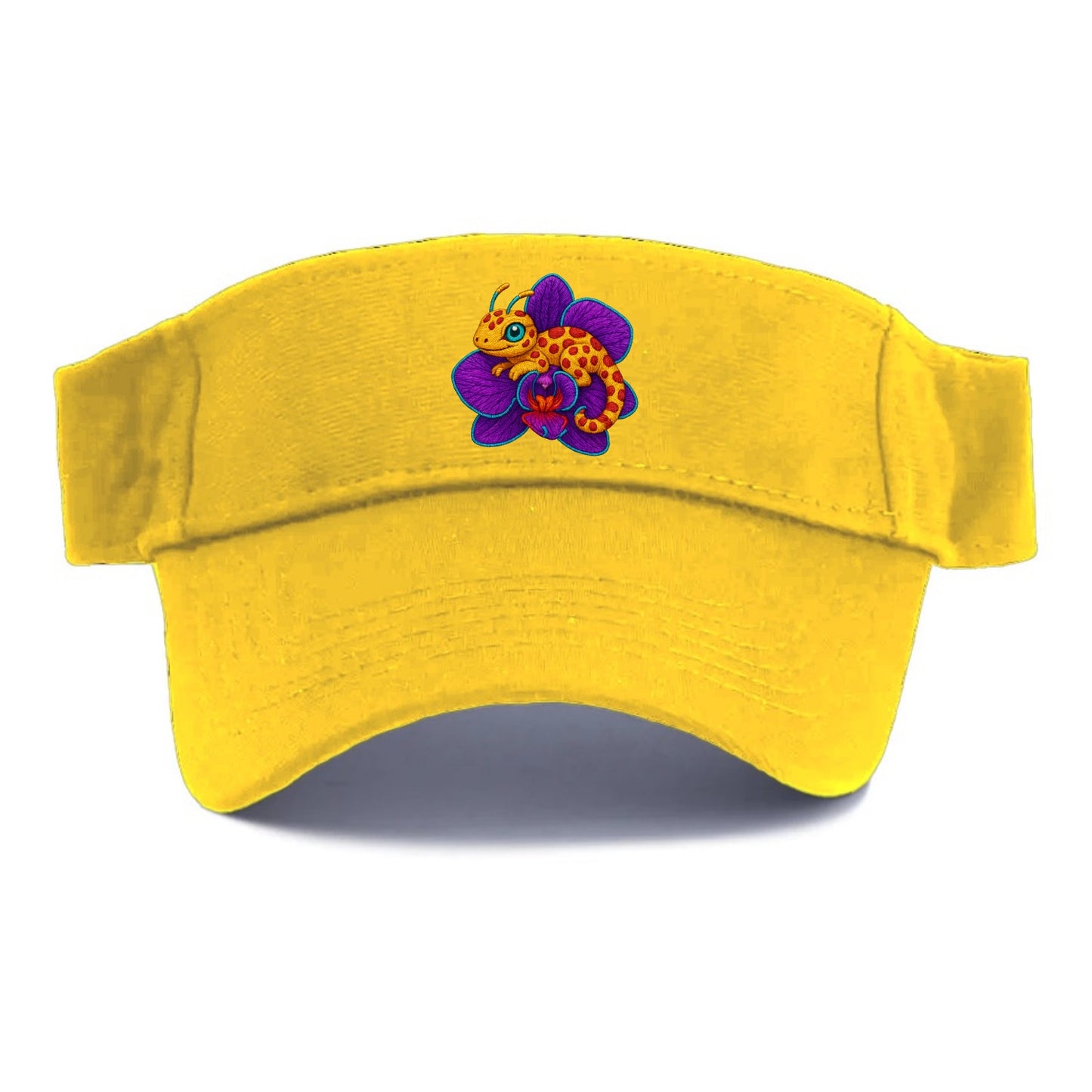 Leopard Orchid - Visor - Golden Harvest(Yellow)