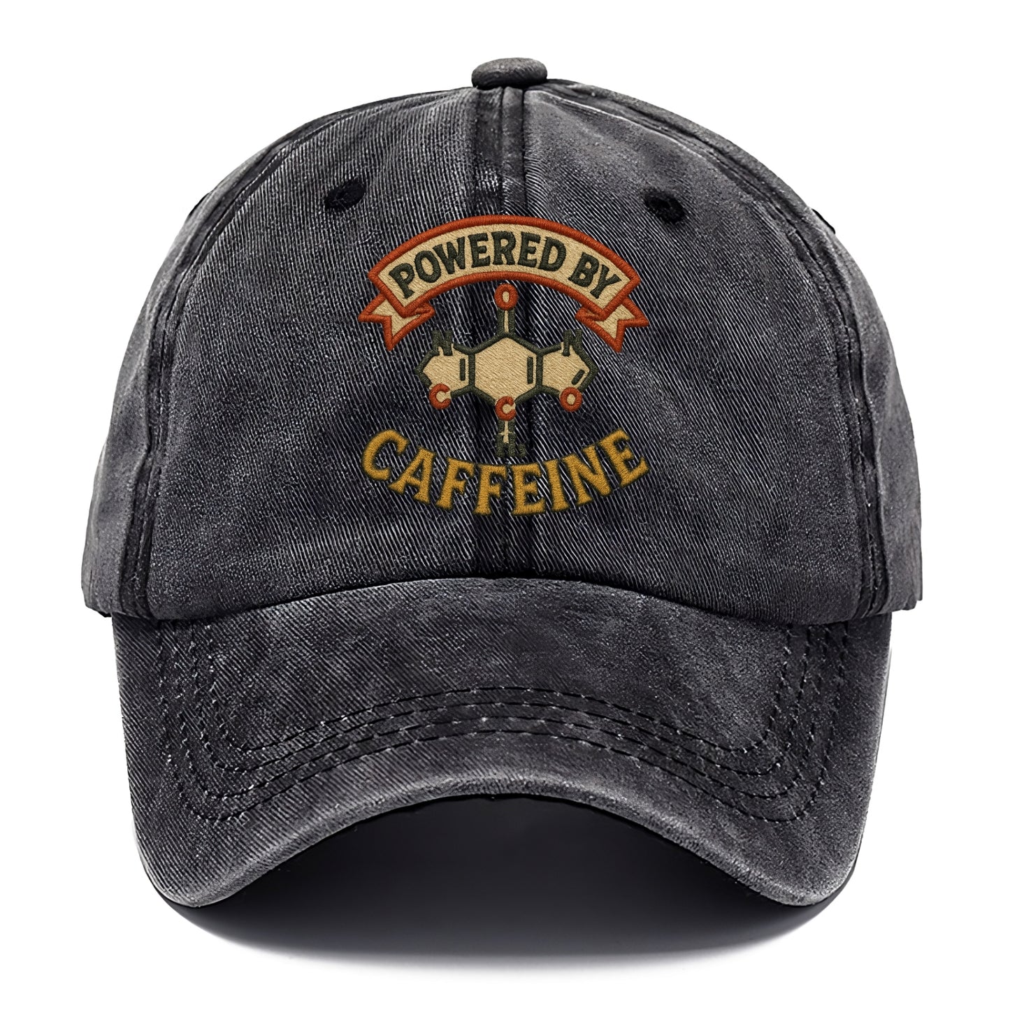 Powered By Caffeine - Classic Cap - Graphite