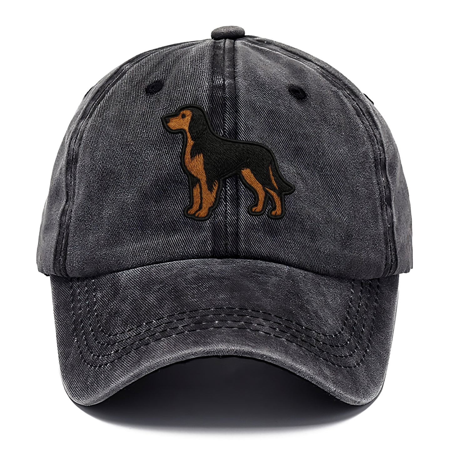 Gordon Setter - Modern setter silhouette - Classic Cap - Graphite