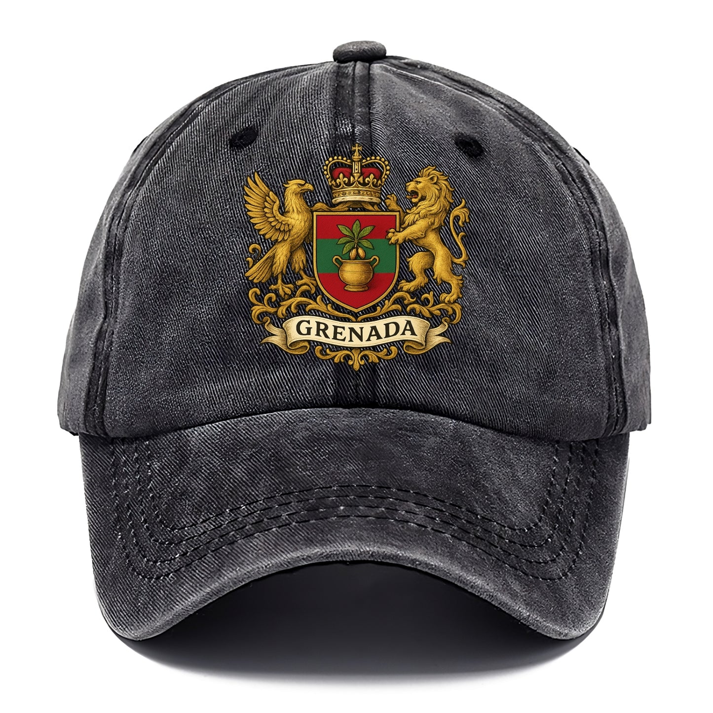 Grenada Heritage Badge - Classic Cap - Graphite