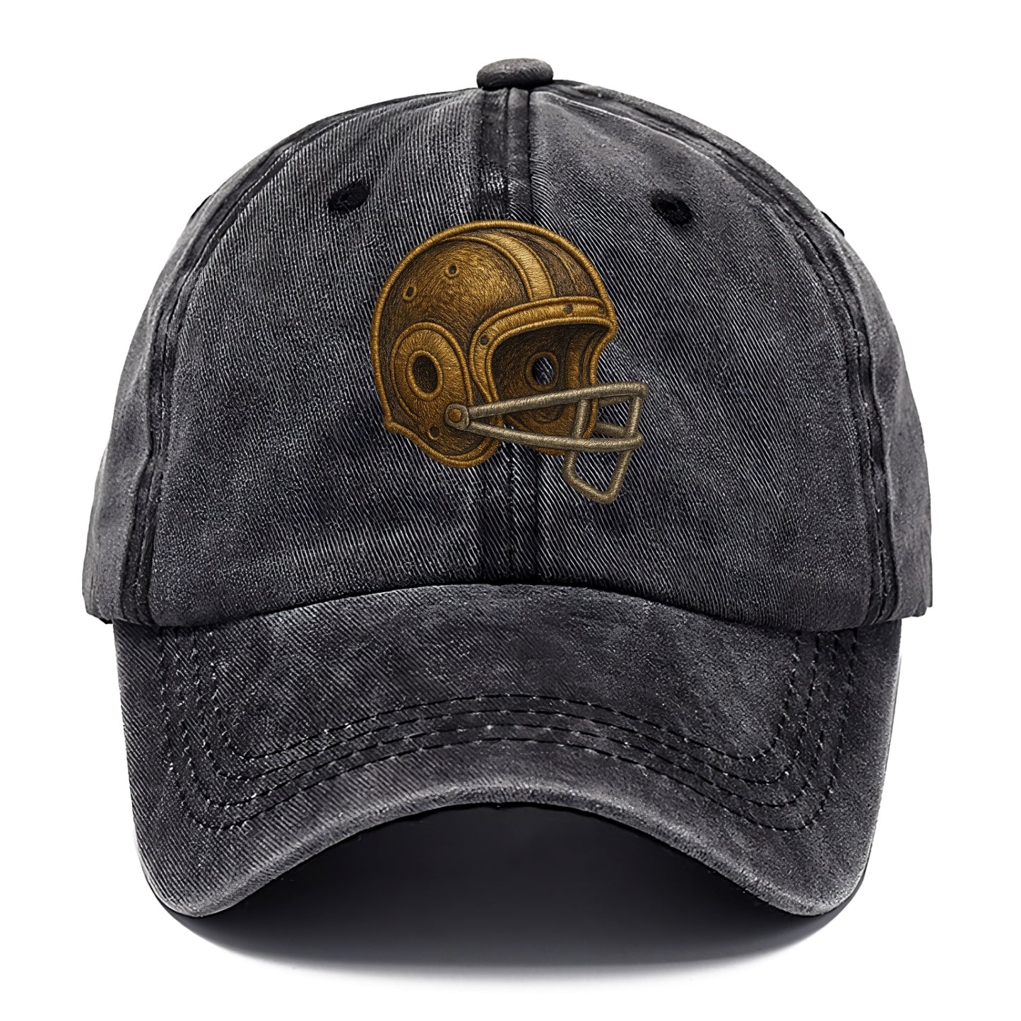 Football Helmet - Classic Cap - Graphite