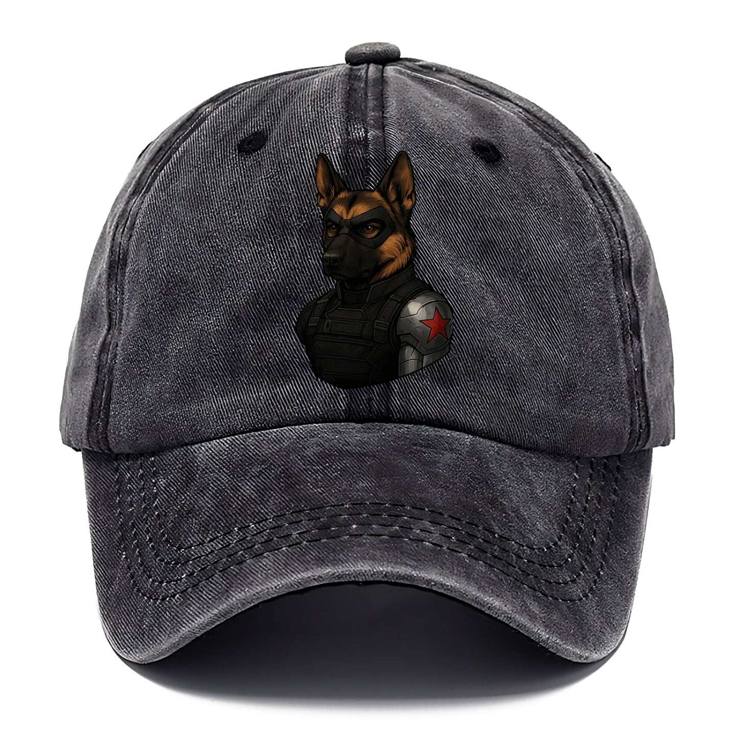 German Shepherd Winter Soldier - Classic Cap - Graphite