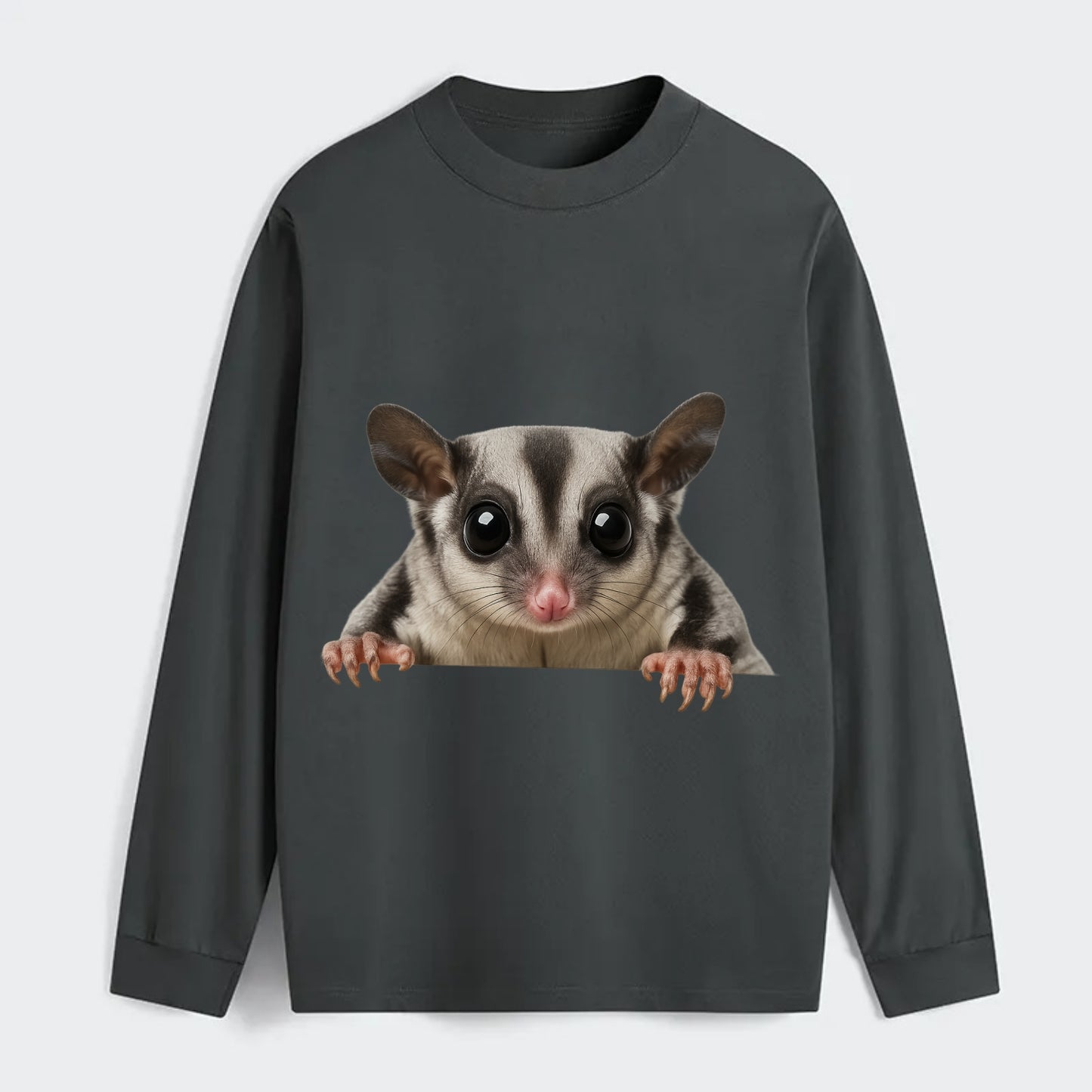 Sugar Glider - Classic Long Sleeve Shirt - Gray