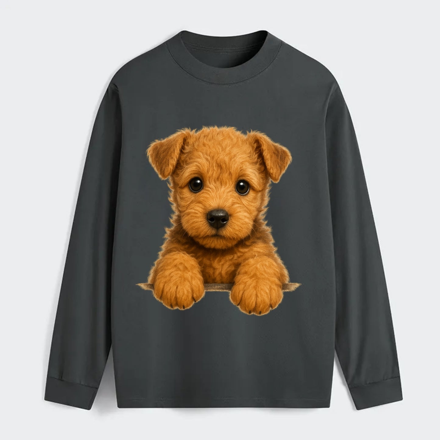Lakeland Terrier - Classic Long Sleeve Shirt - Gray