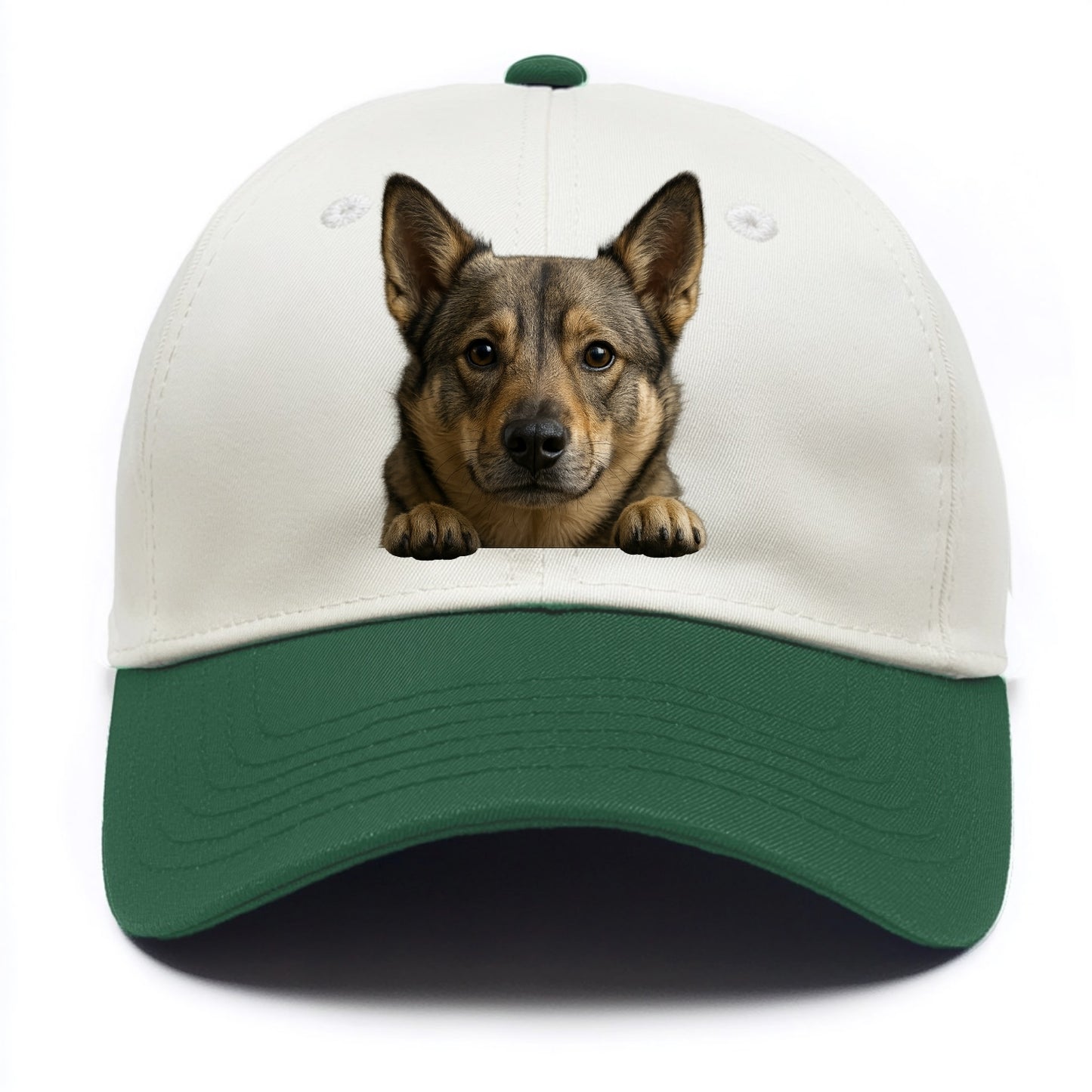 Swedish Vallhund - Two Tone Cap - Green