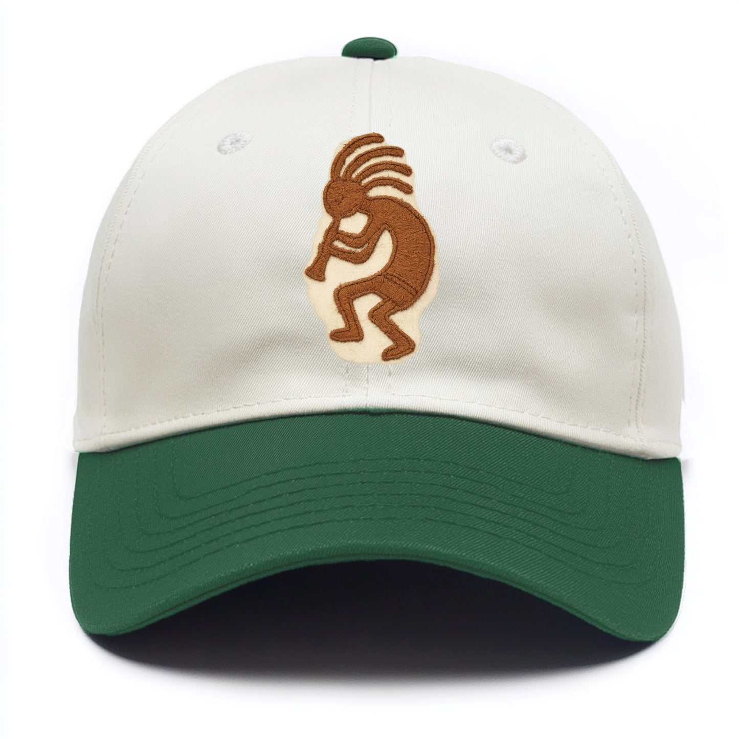 Kokopelli - Two Tone Cap - Green