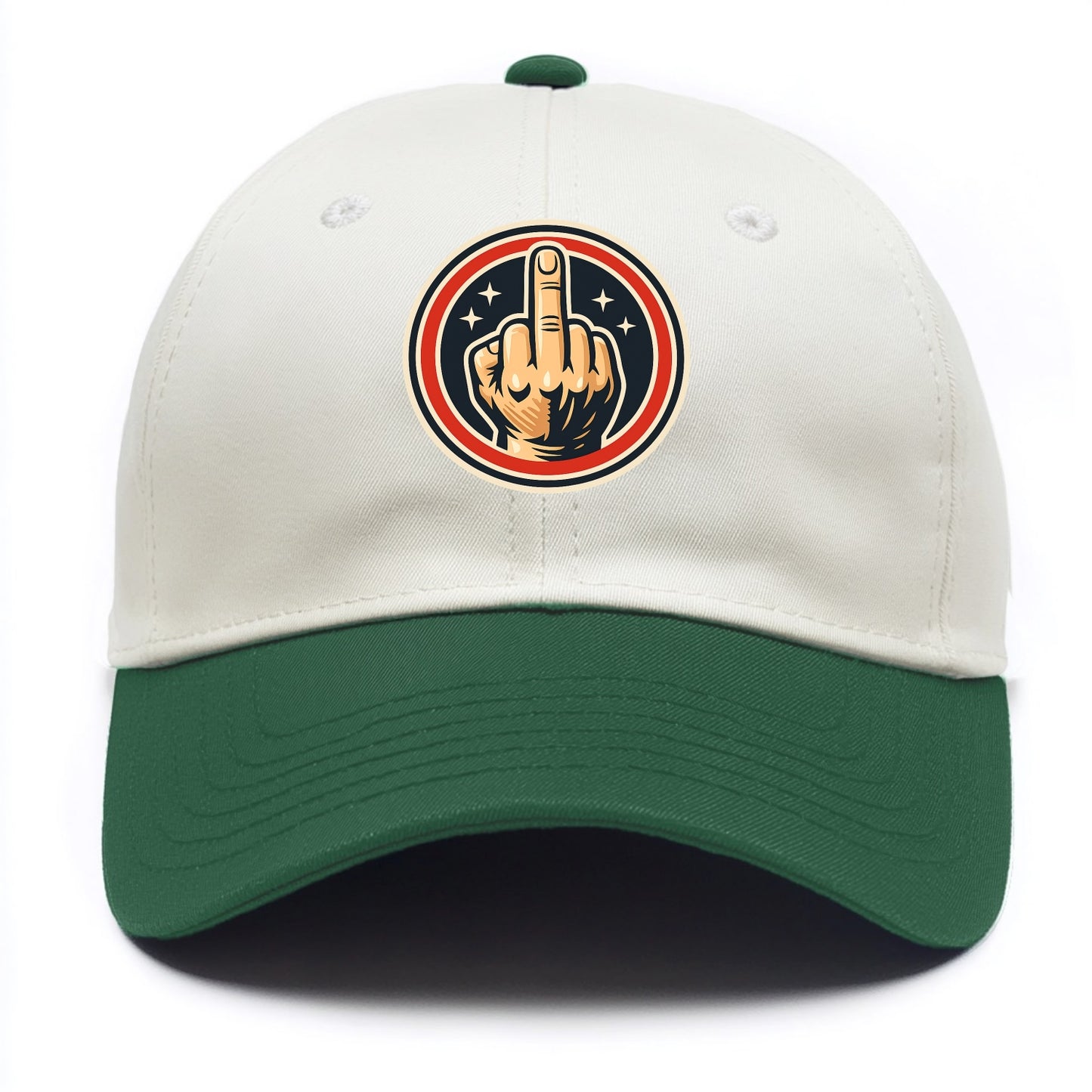 Defiant Spirit Emblem - Two Tone Cap - Green