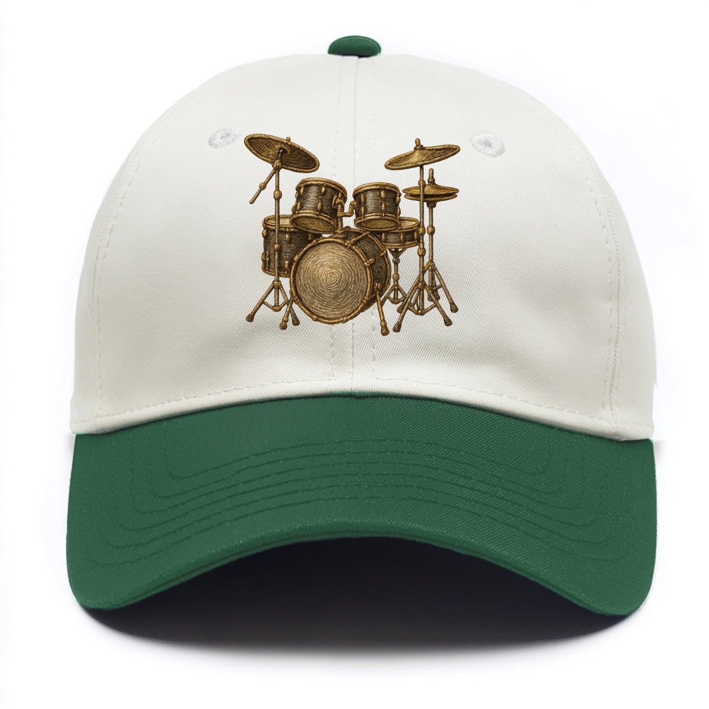 Drum Kit - Two Tone Cap - Green