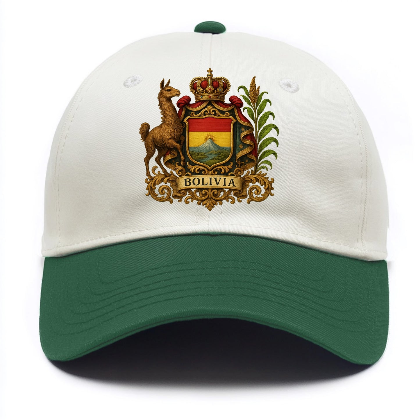 Bolivia Royal Logo - Two Tone Cap - Green