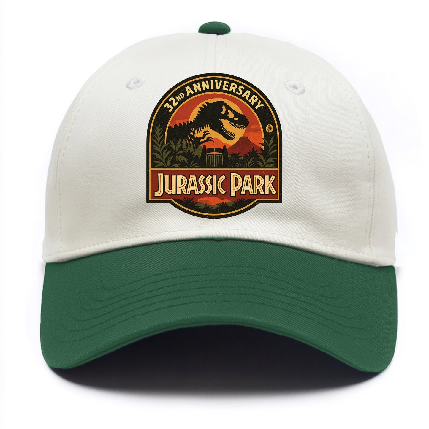 Jurassic Park 32nd Anniversary - Two Tone Cap - Green