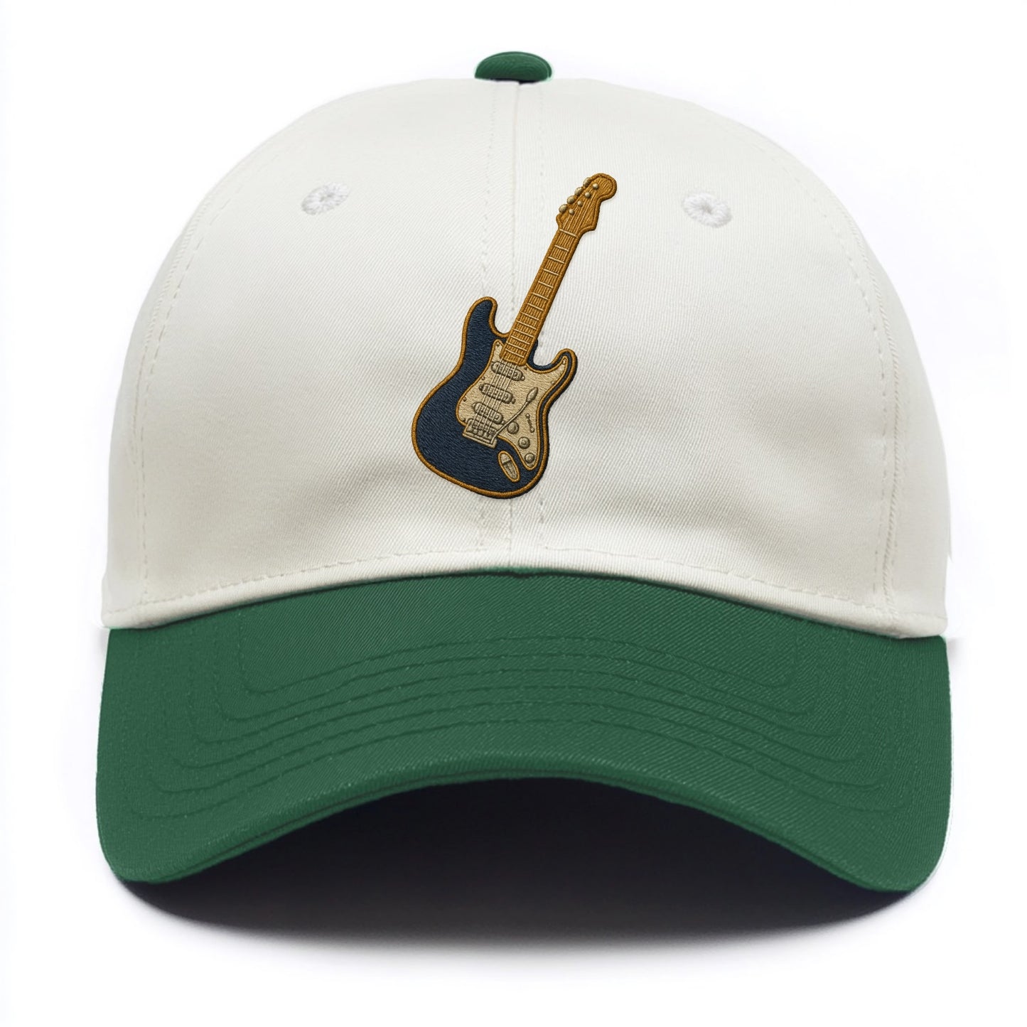 Electric Guitar - Two Tone Cap - Green