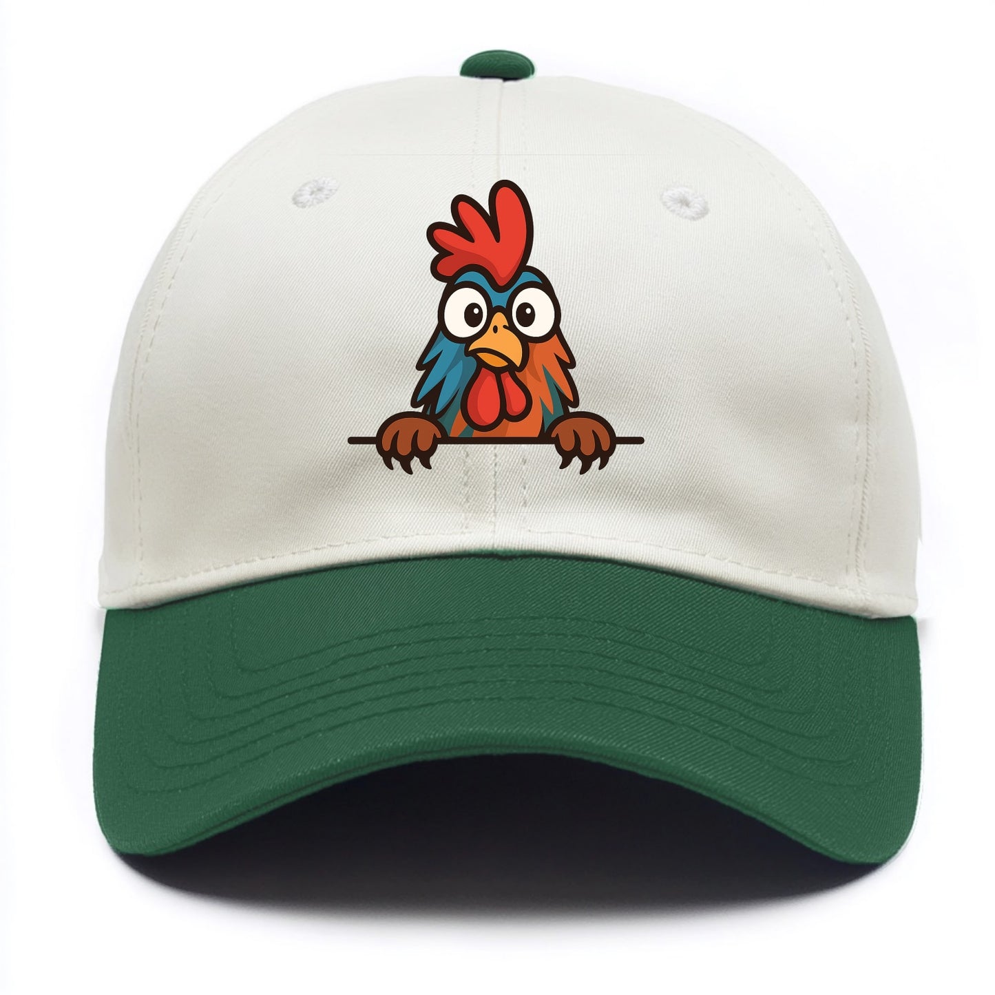 Rooster - Two Tone Cap - Green
