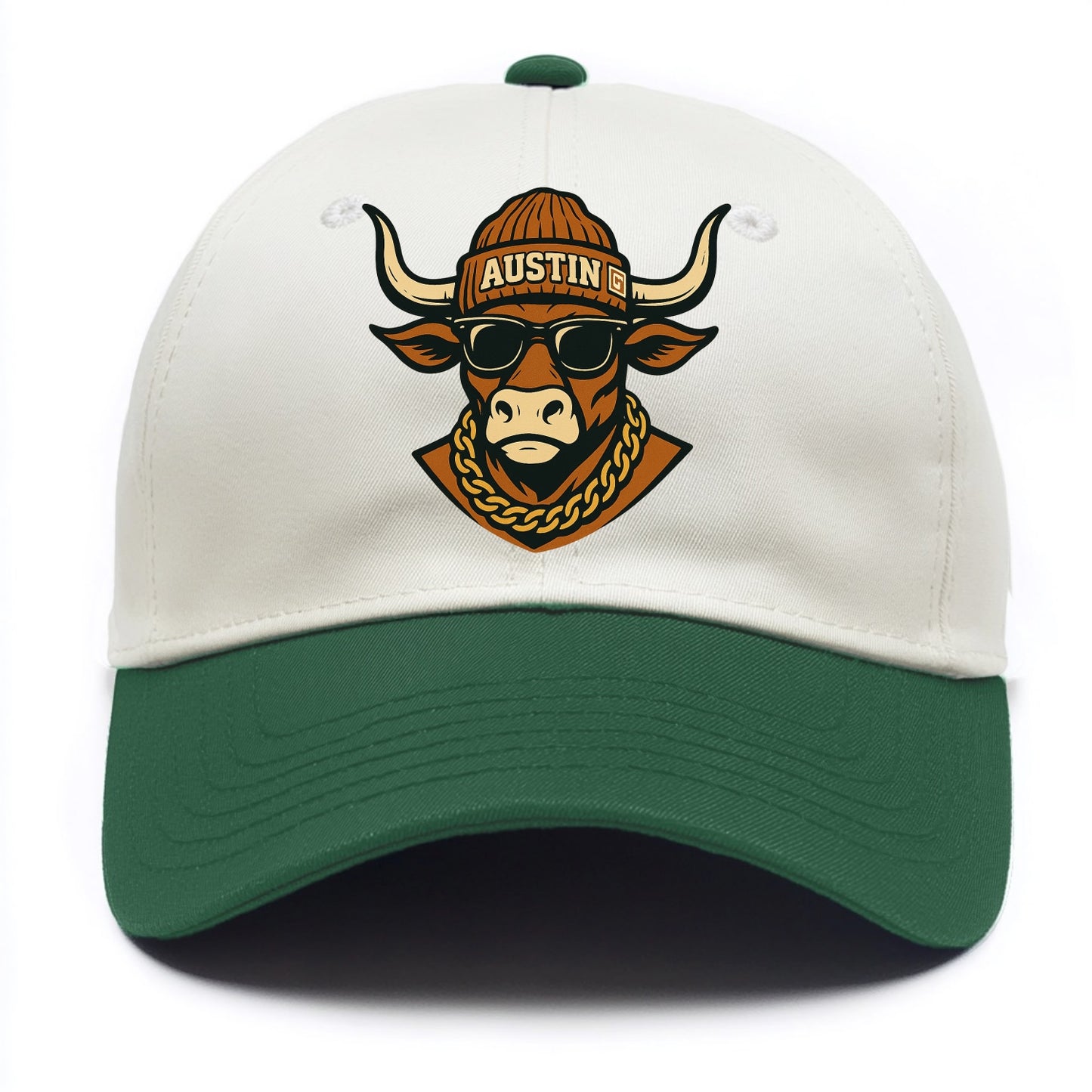 Austin Longhorn - Two Tone Cap - Green