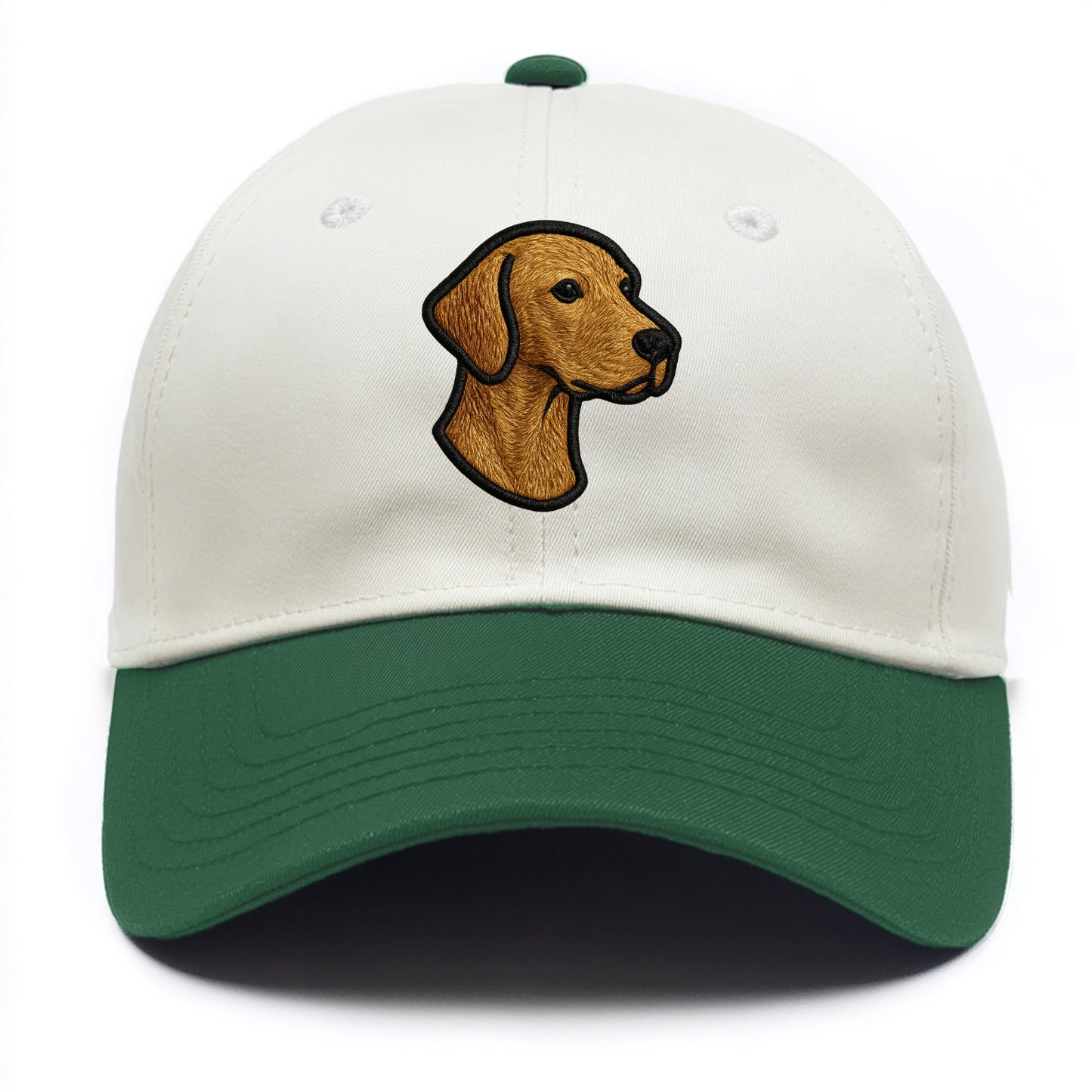 Vizsla - Modern noble design with bold b - Two Tone Cap - Green